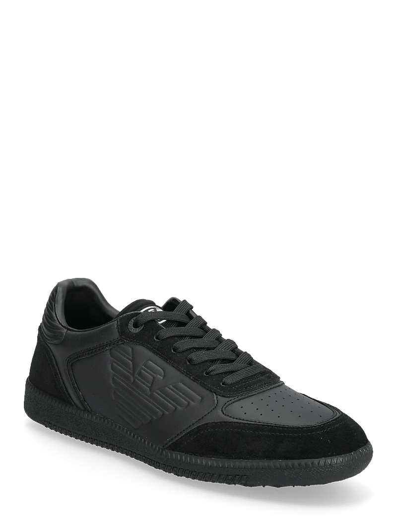 EA7 - SNEAKER - låga sneakers - triple black-white - 0