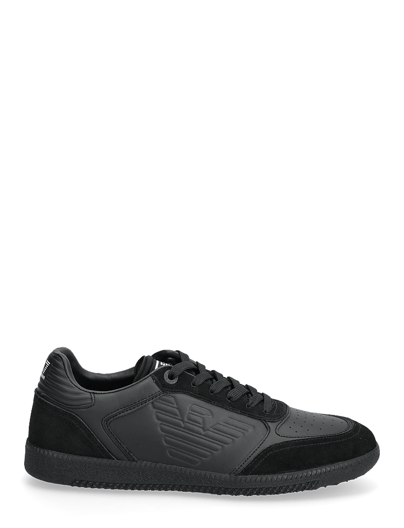 EA7 - SNEAKER - låga sneakers - triple black-white - 1