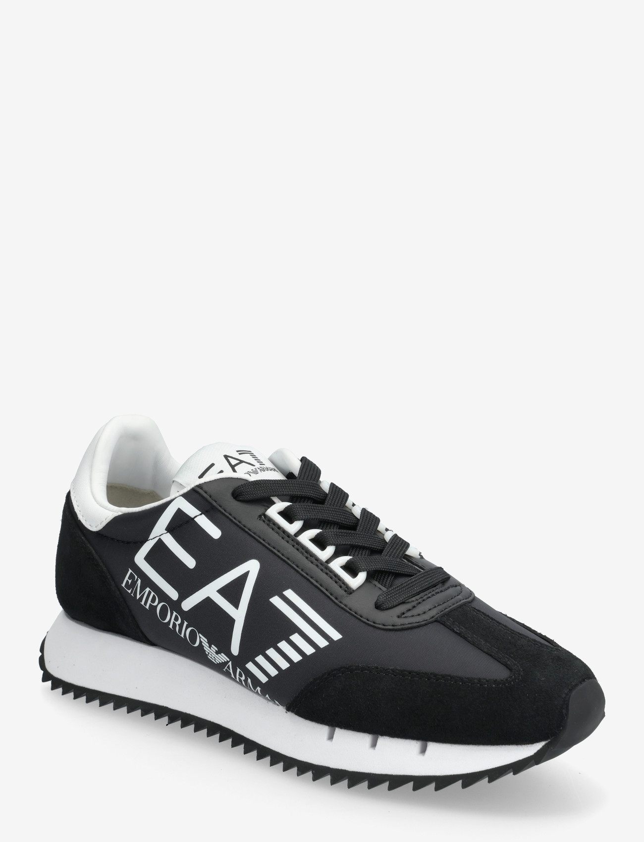 EA7 - SNEAKER - niedriger schnitt - black-white+black ea - 0
