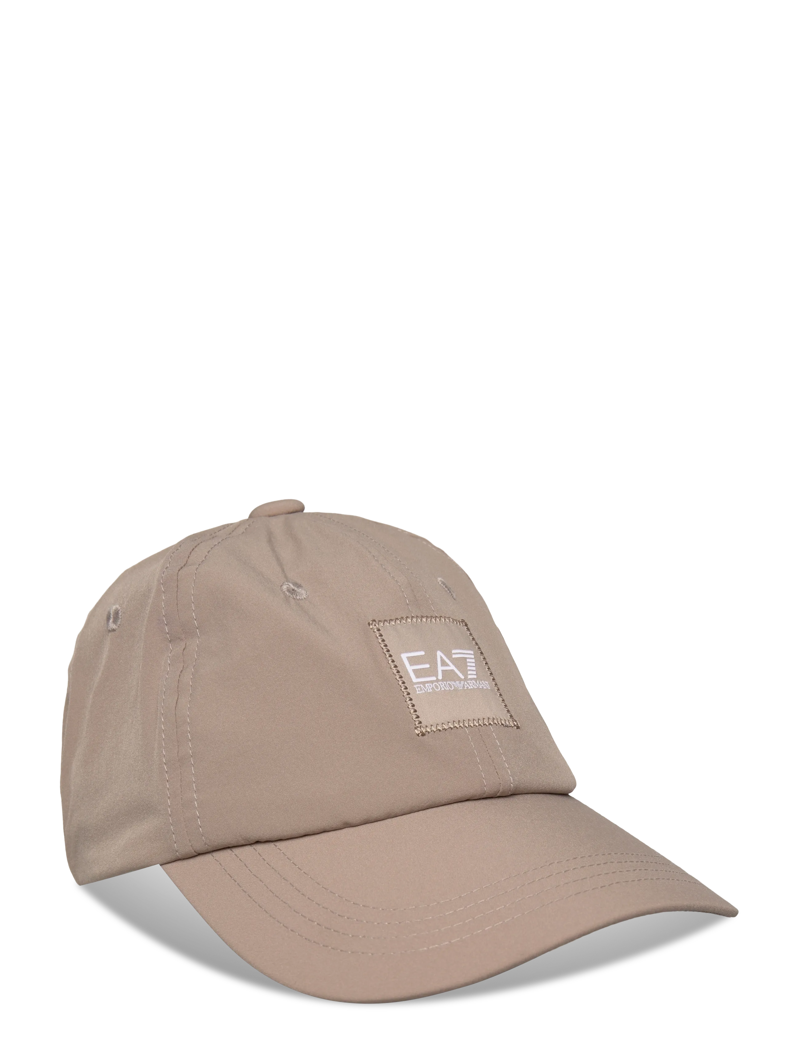 EA7 BASEBALL HAT - Kepsar - ROASTED CASHEW / beige