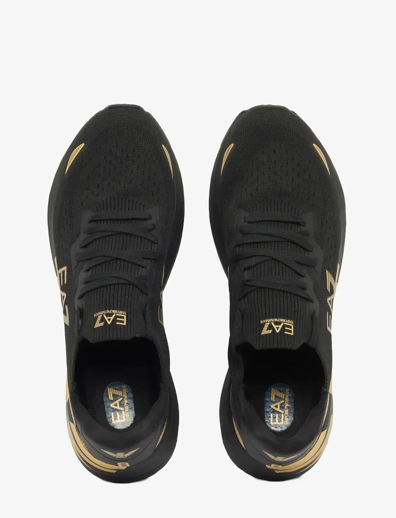 EA7 - SNEAKER - lave sneakers - triple black-gold - 2
