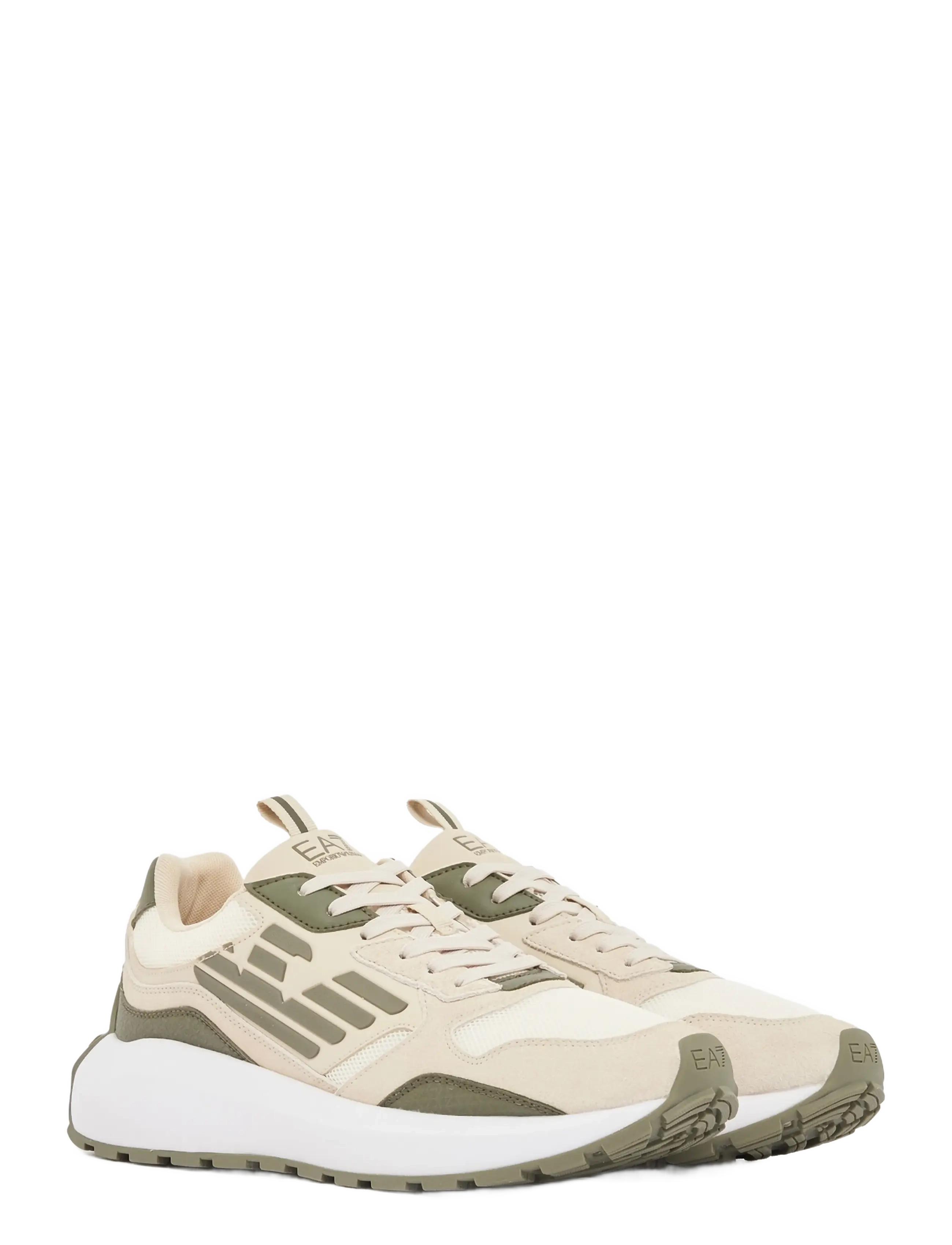 EA7 - SNEAKER - fog+kalamata+off whi - 2
