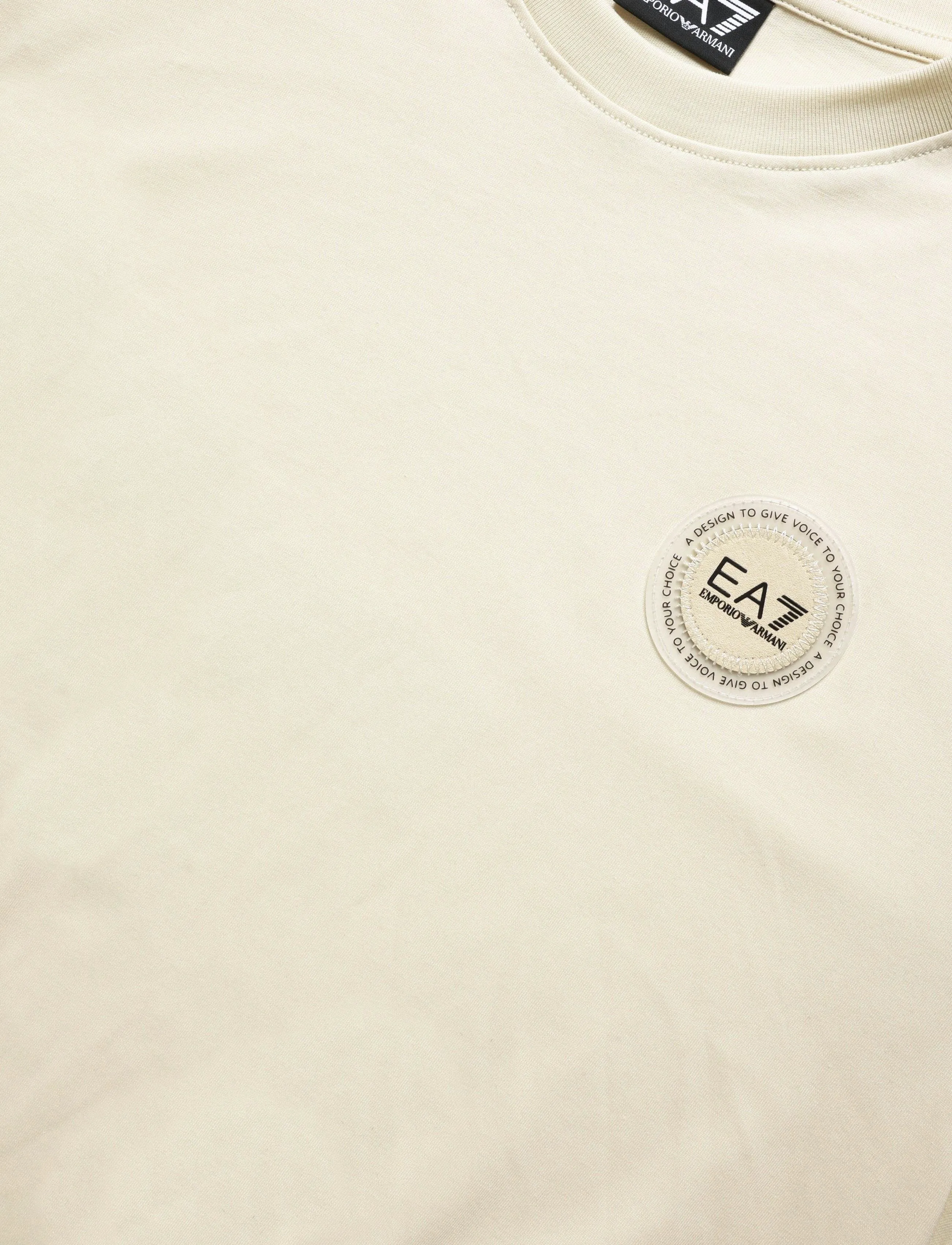 EA7 - T-SHIRT - kortärmade t-shirts - almond milk - 2