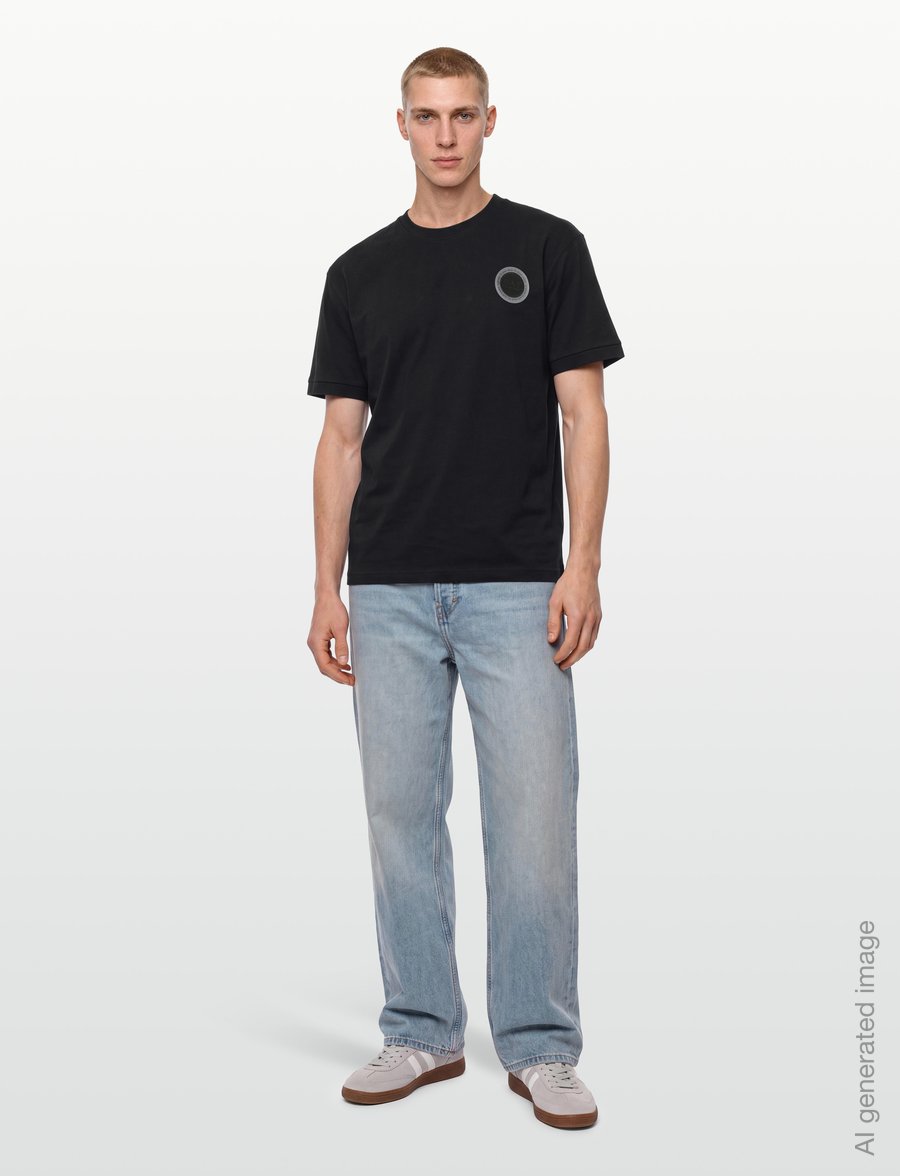EA7 - T-SHIRT - kurzärmelige t-shirts - black - 0