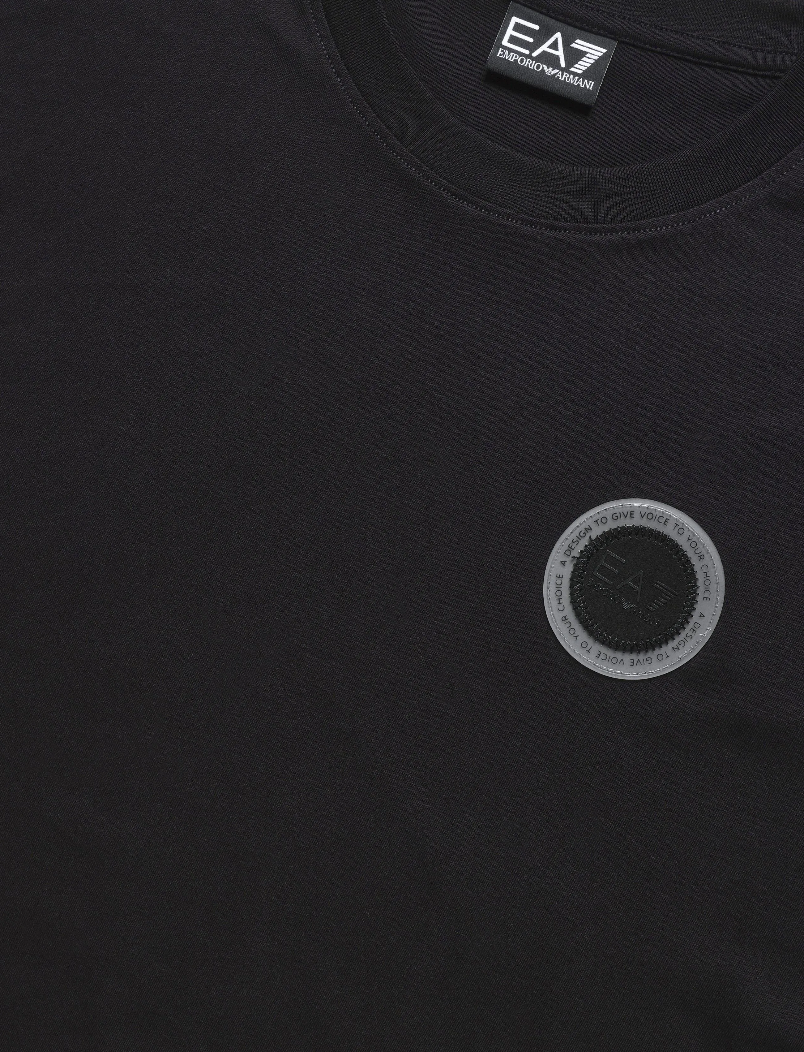 EA7 - T-SHIRT - kortärmade t-shirts - black - 2