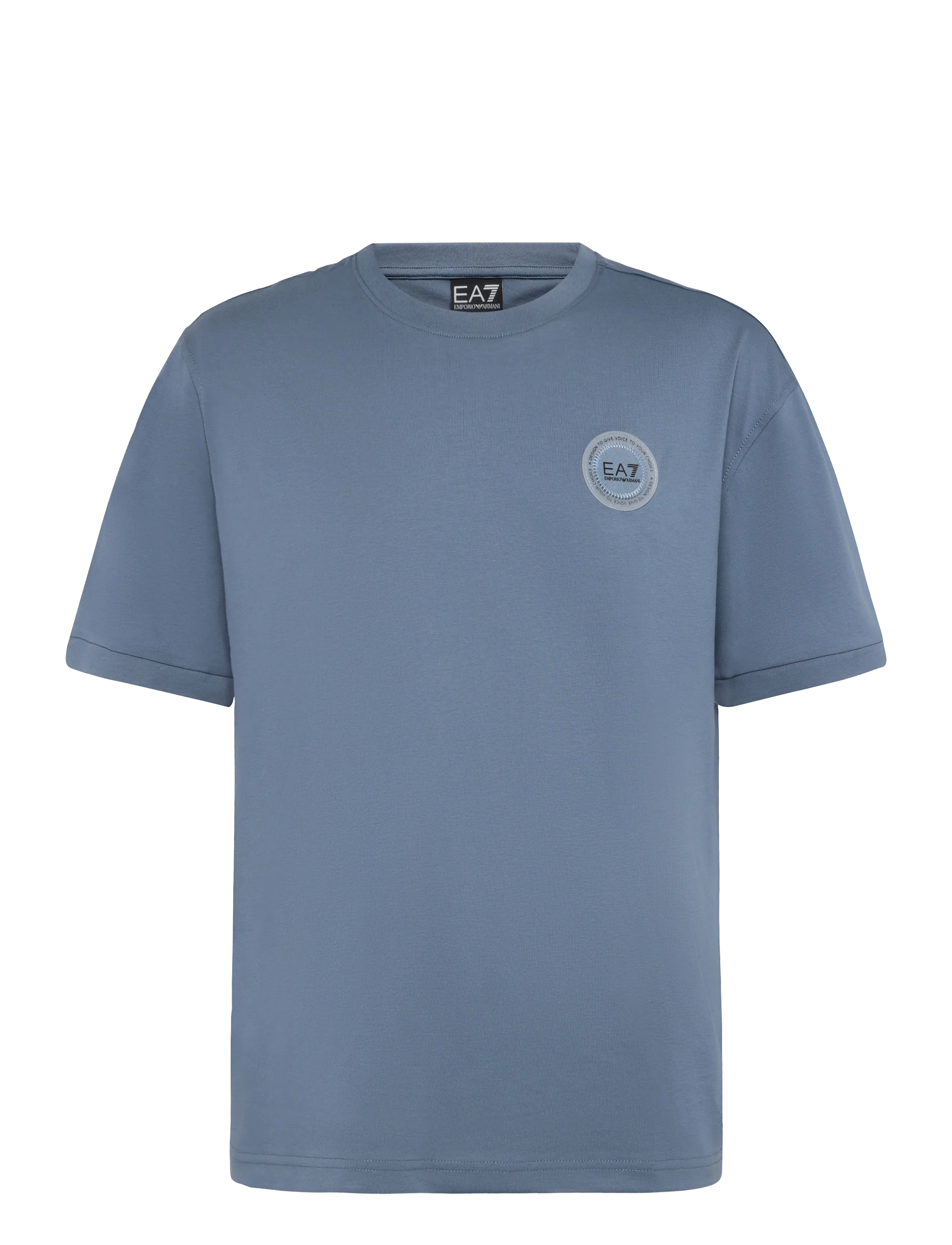 EA7 T-SHIRT - T-shirts - CHINA BLUE / blue