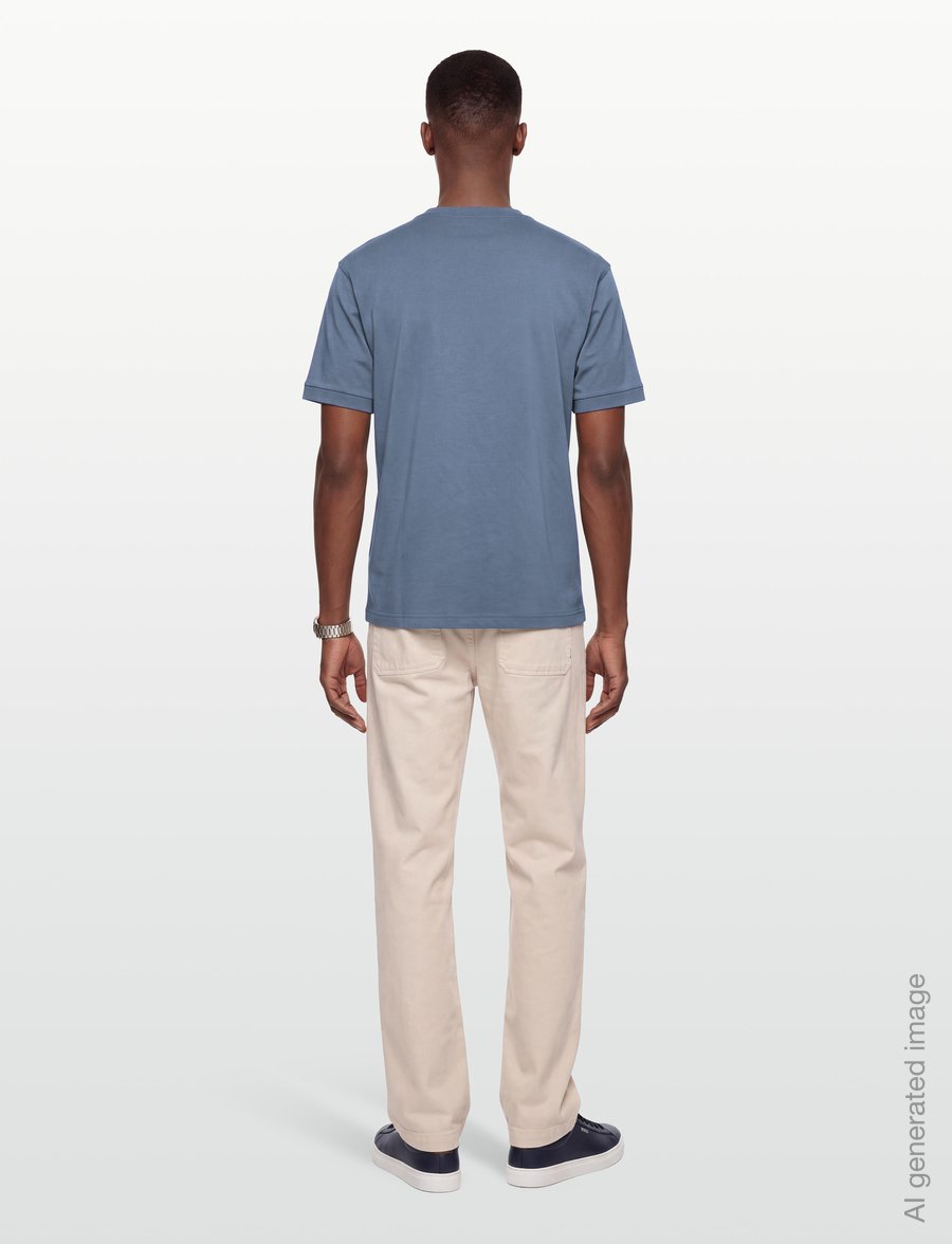 EA7 - T-SHIRT - kortærmede t-shirts - china blue - 4