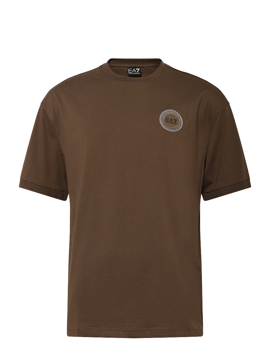 EA7 - T-SHIRT - kortærmede t-shirts - teak - 0