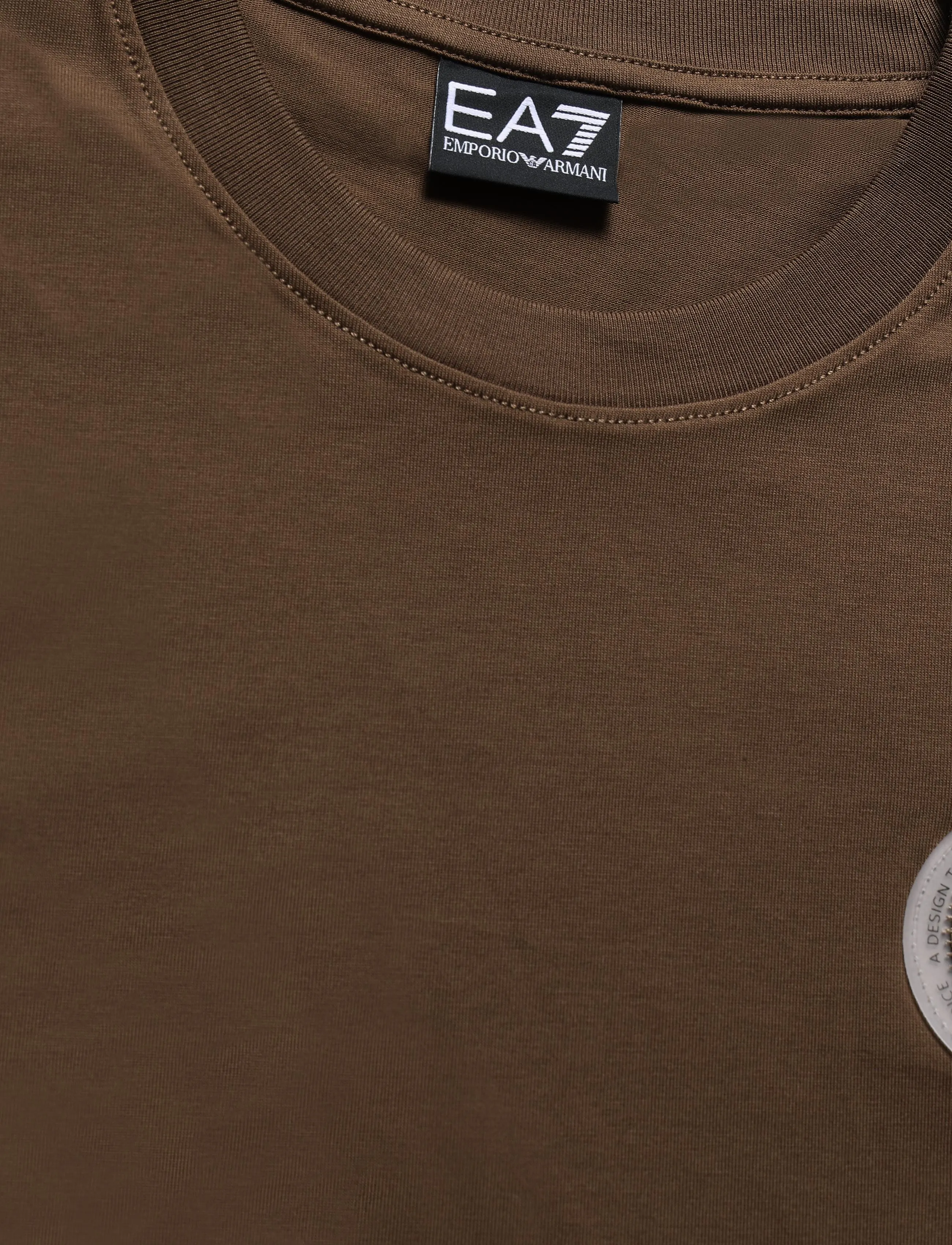 EA7 - T-SHIRT - short-sleeved t-shirts - teak - 2