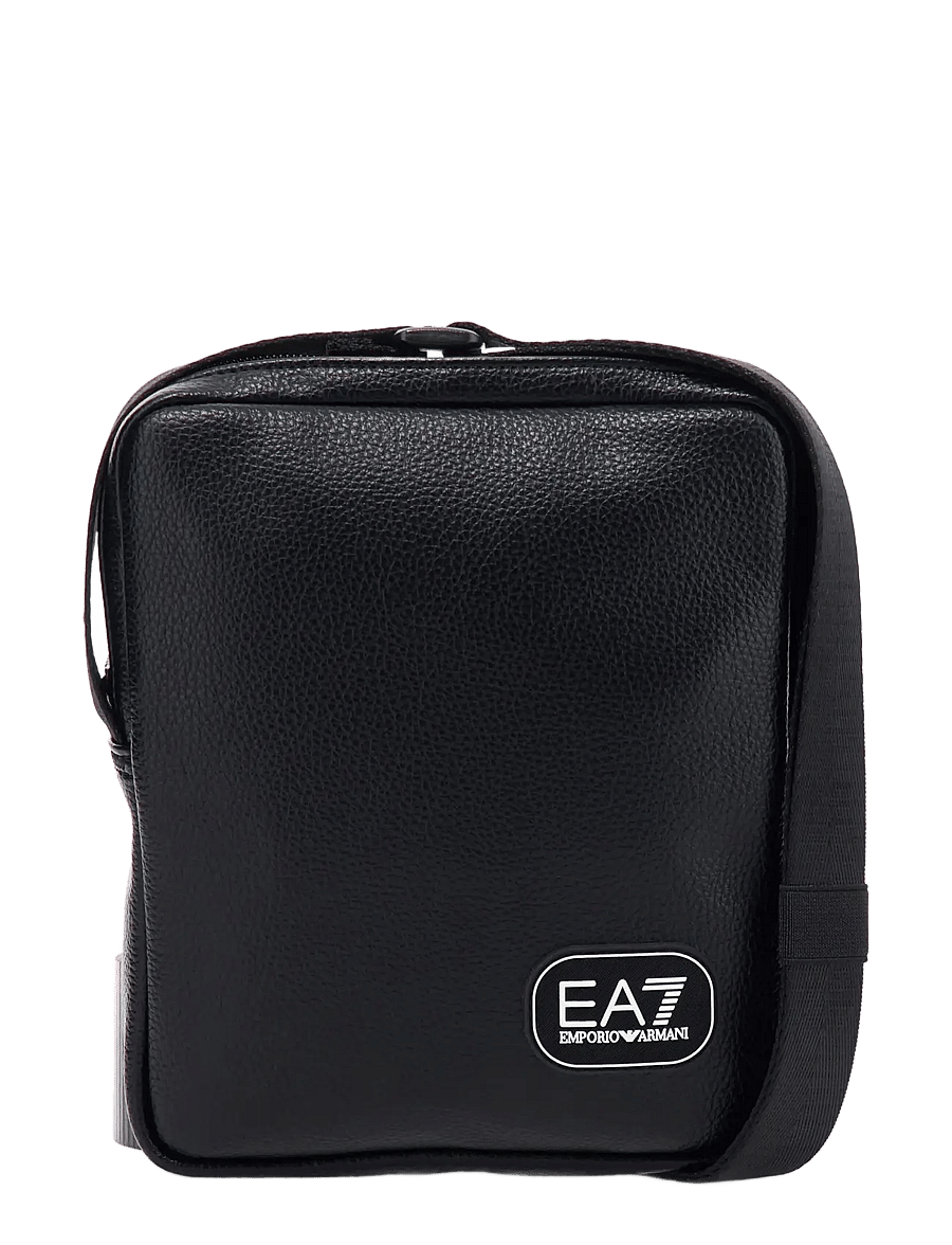 EA7 - SHOULDER BAG - axelremsväskor - black - 1