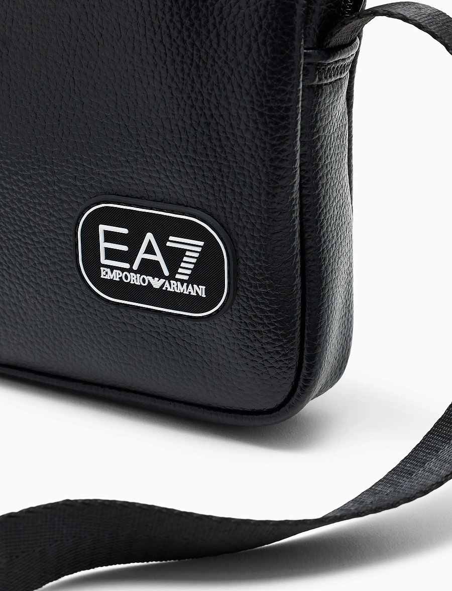 EA7 - SHOULDER BAG - axelremsväskor - black - 3