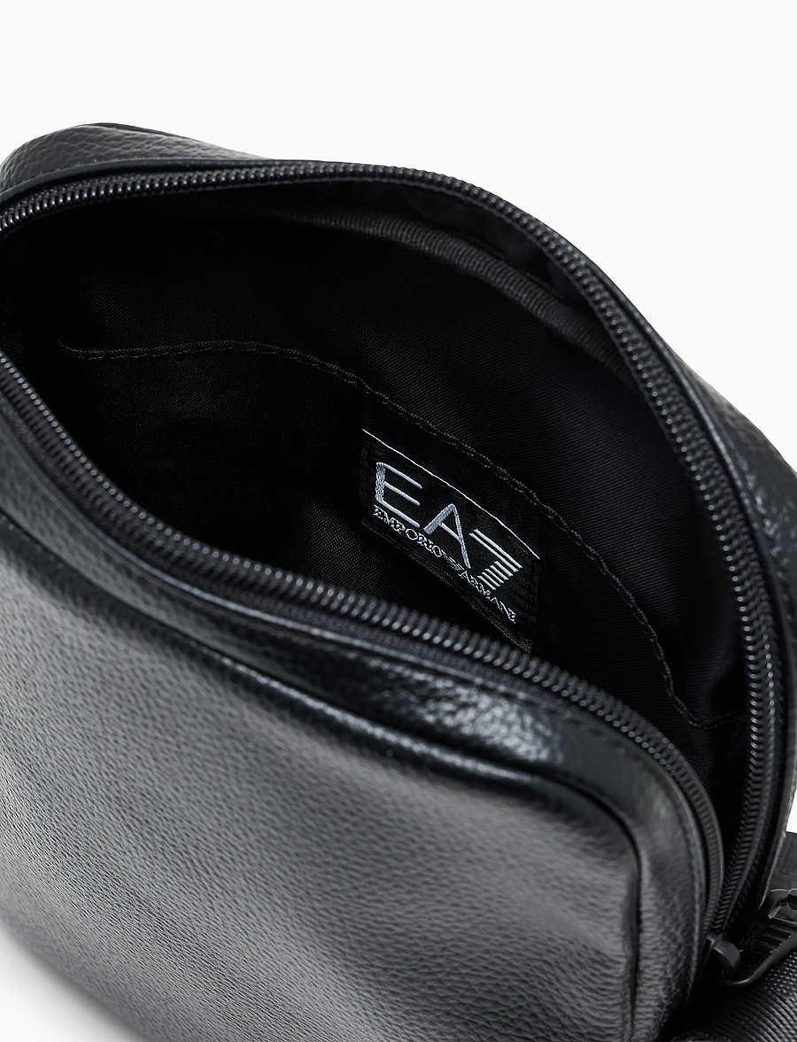 EA7 - SHOULDER BAG - axelremsväskor - black - 4