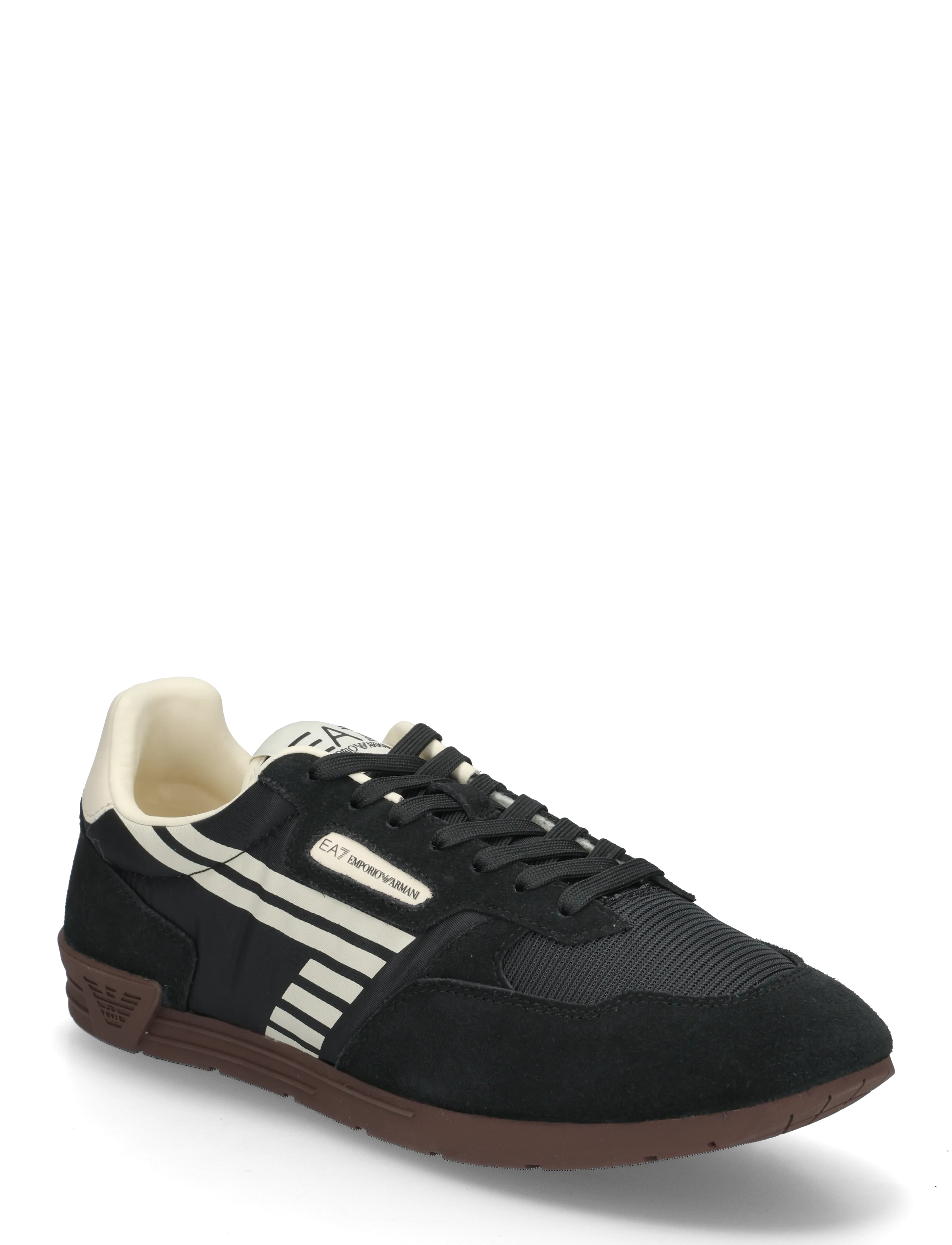 EA7 SNEAKER - Sneakers - BLACK+BUTTERCREAM / black