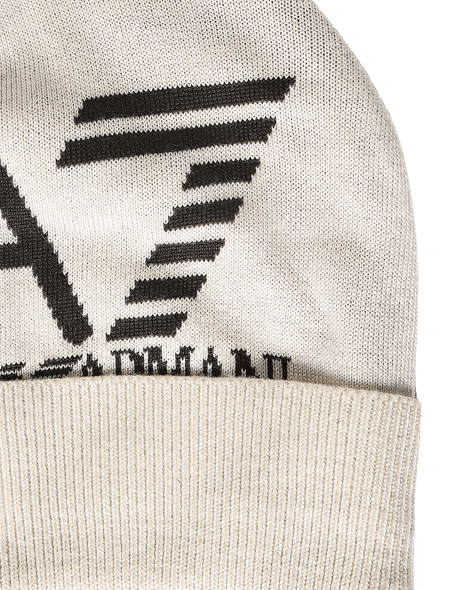 EA7 - BEANIE HAT - beanies - almond milk - 2