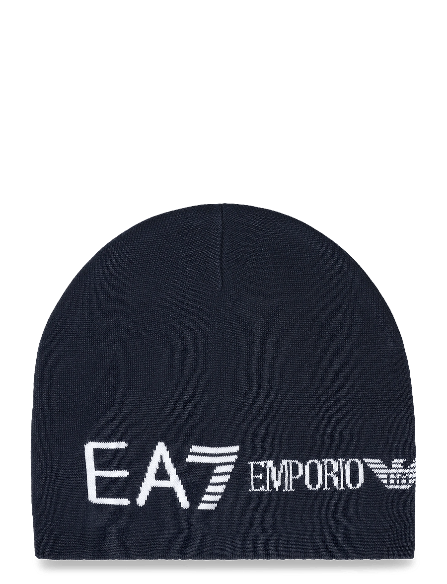 EA7 - BEANIE HAT - huer - armani blu / white - 0