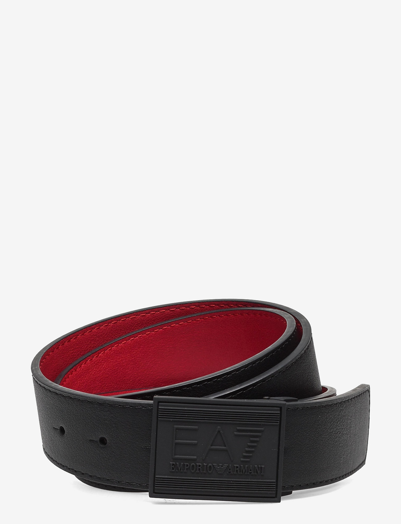 EA7 - UNISEX BELT - black/racing red - 0