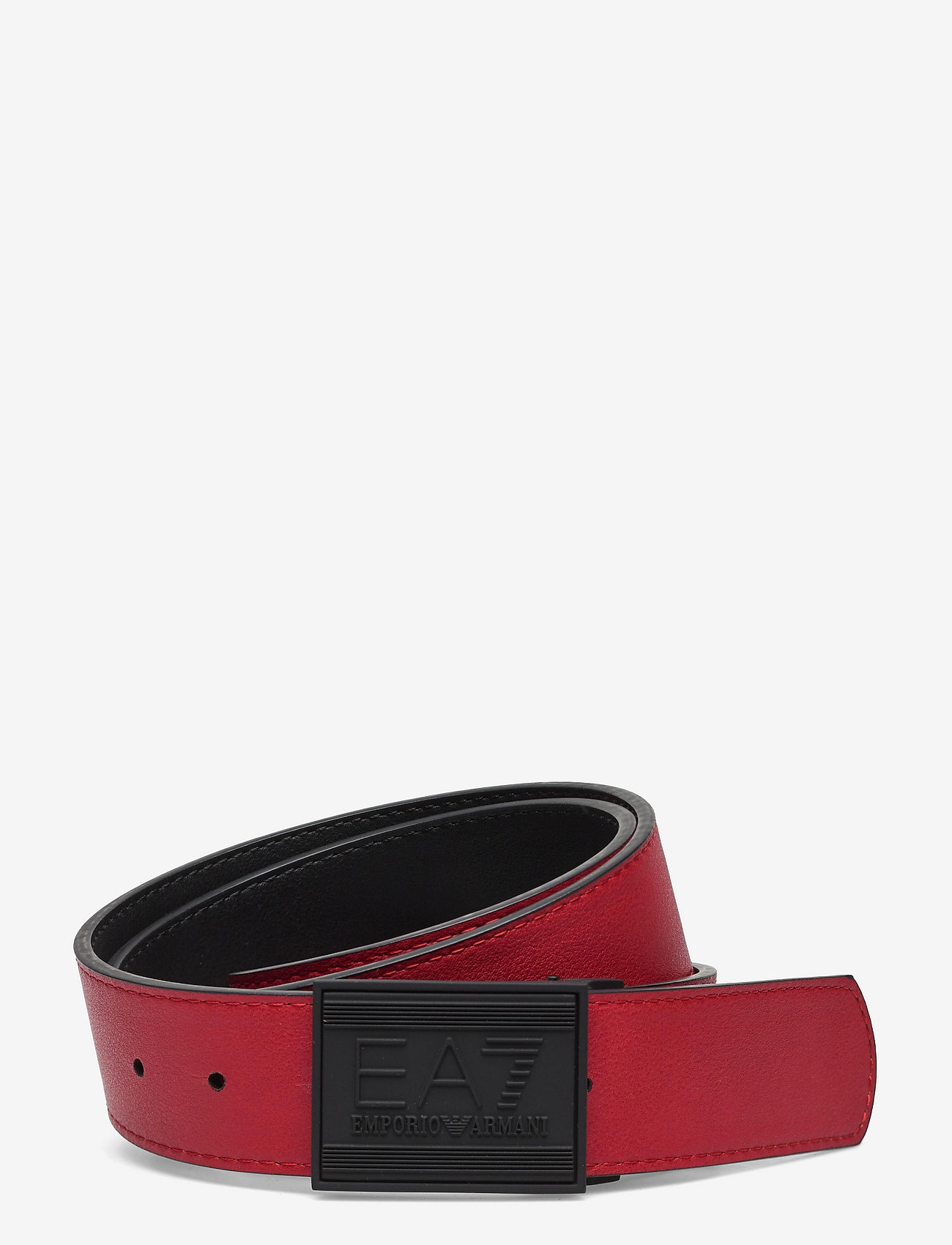 EA7 - UNISEX BELT - black/racing red - 3