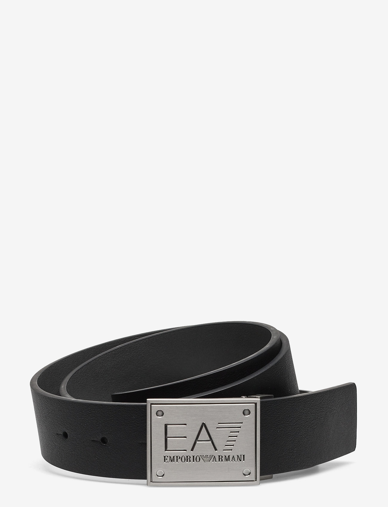 EA7 - UNISEX BELT - black/irone gate - 0