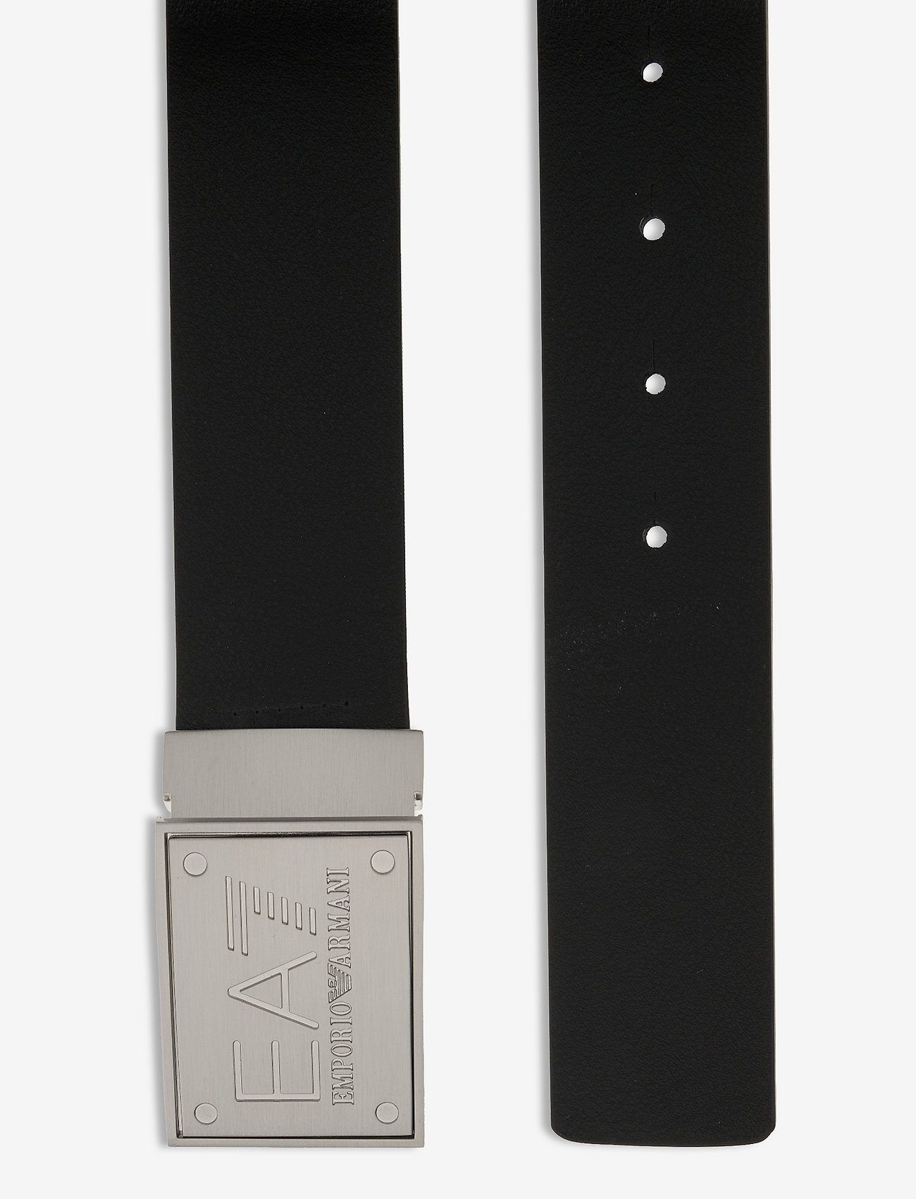 EA7 - UNISEX BELT - black/irone gate - 1