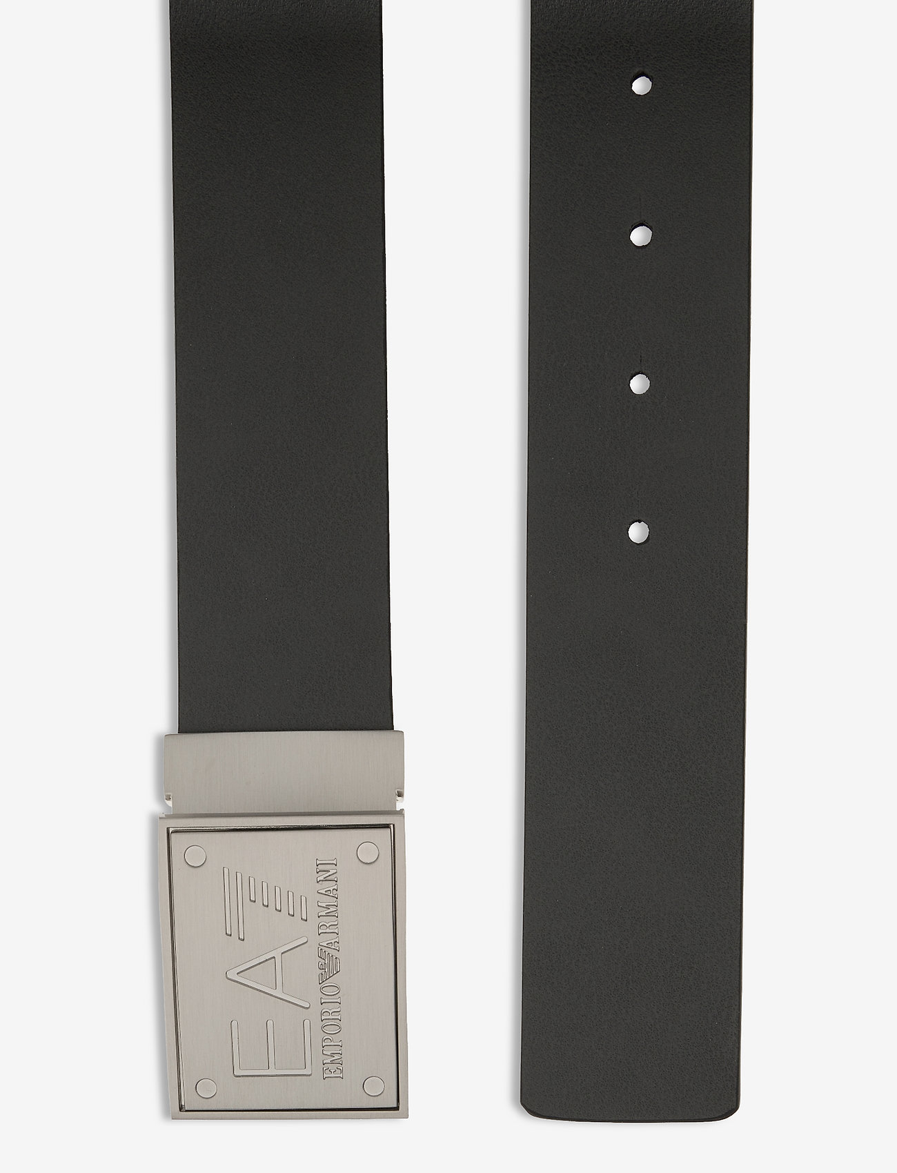 EA7 - UNISEX BELT - black/irone gate - 2