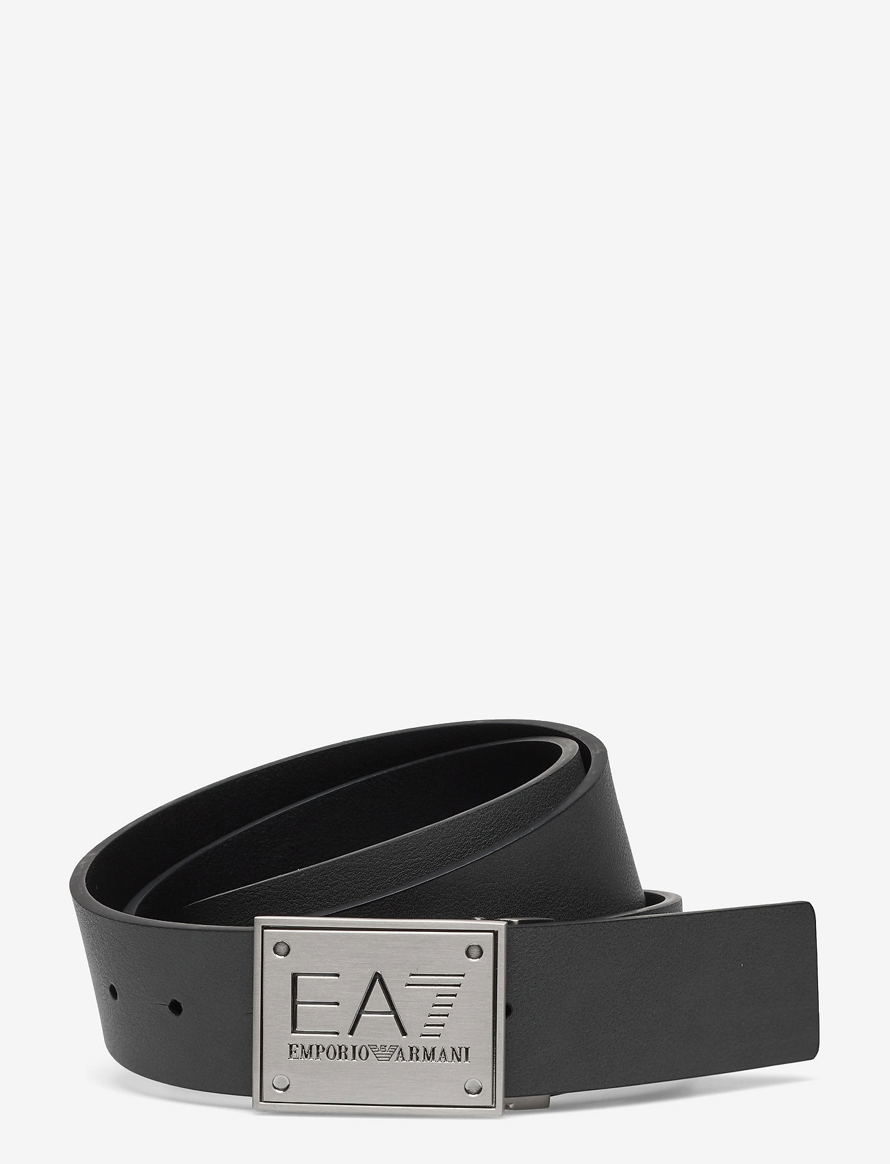 EA7 - UNISEX BELT - black/irone gate - 3