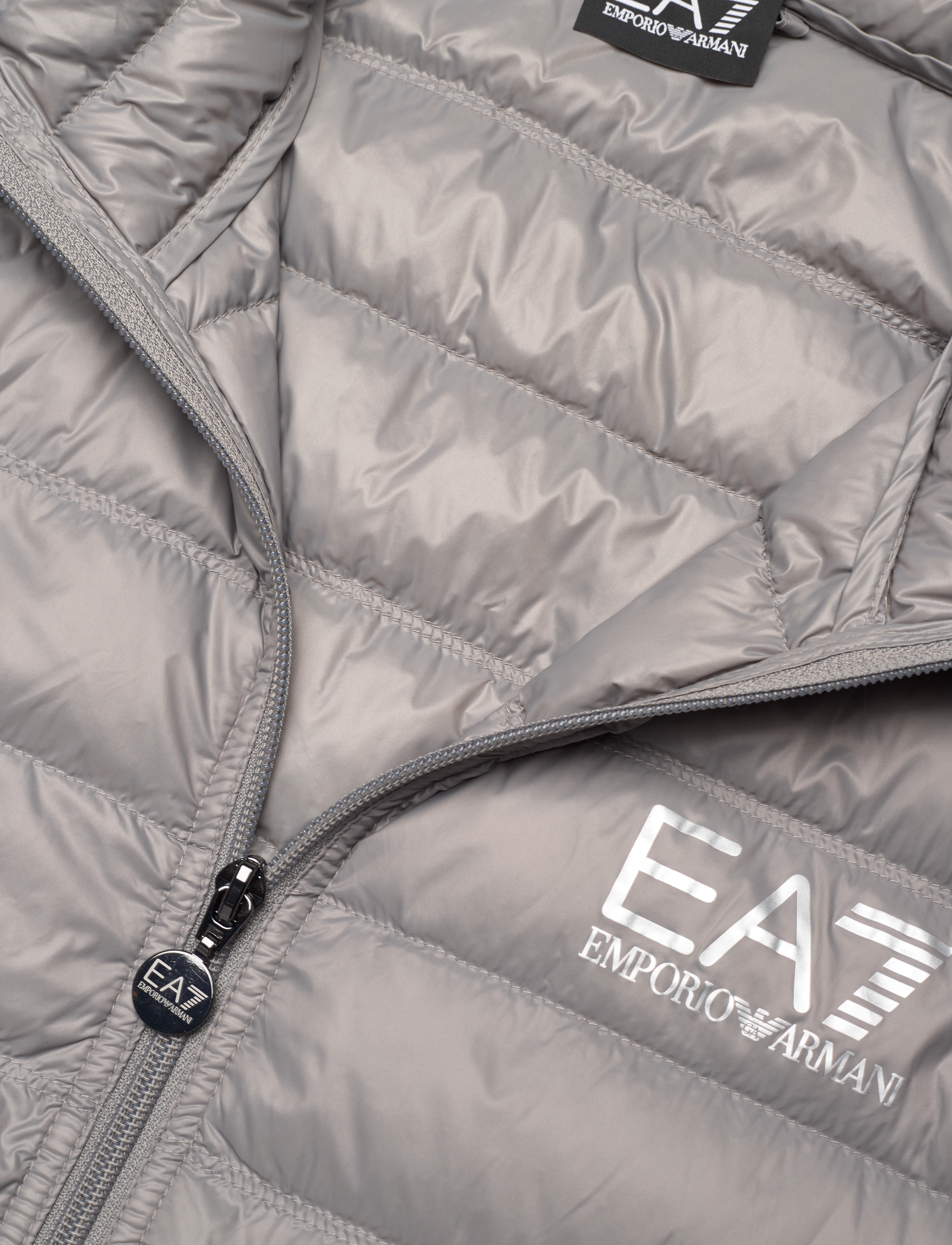 EA7 - DOWN JACKET - 1920-gray flannel - 2