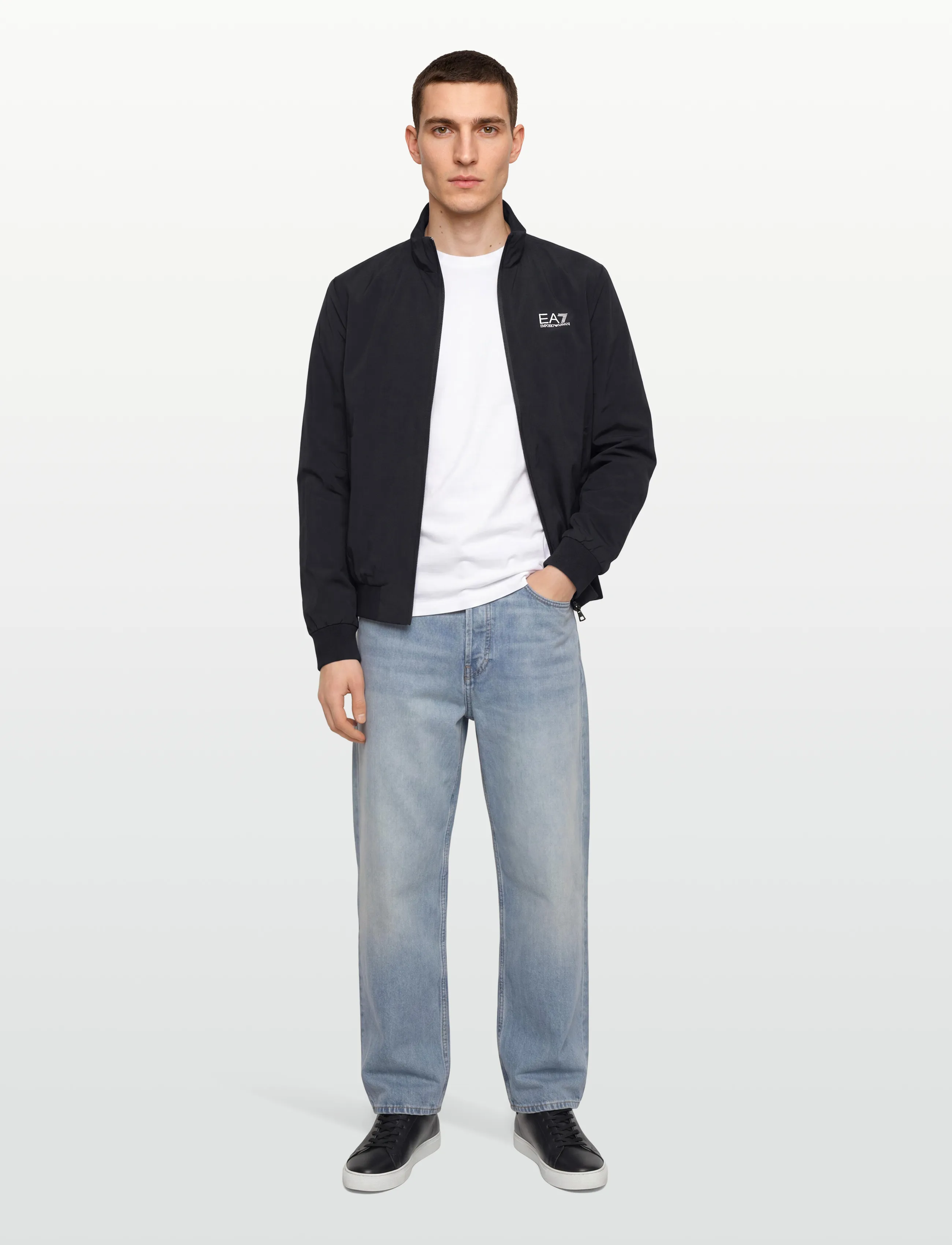 EA7 Bomber Jacket, 3XL, Navy, Jakker > Lette Jakker, Herre