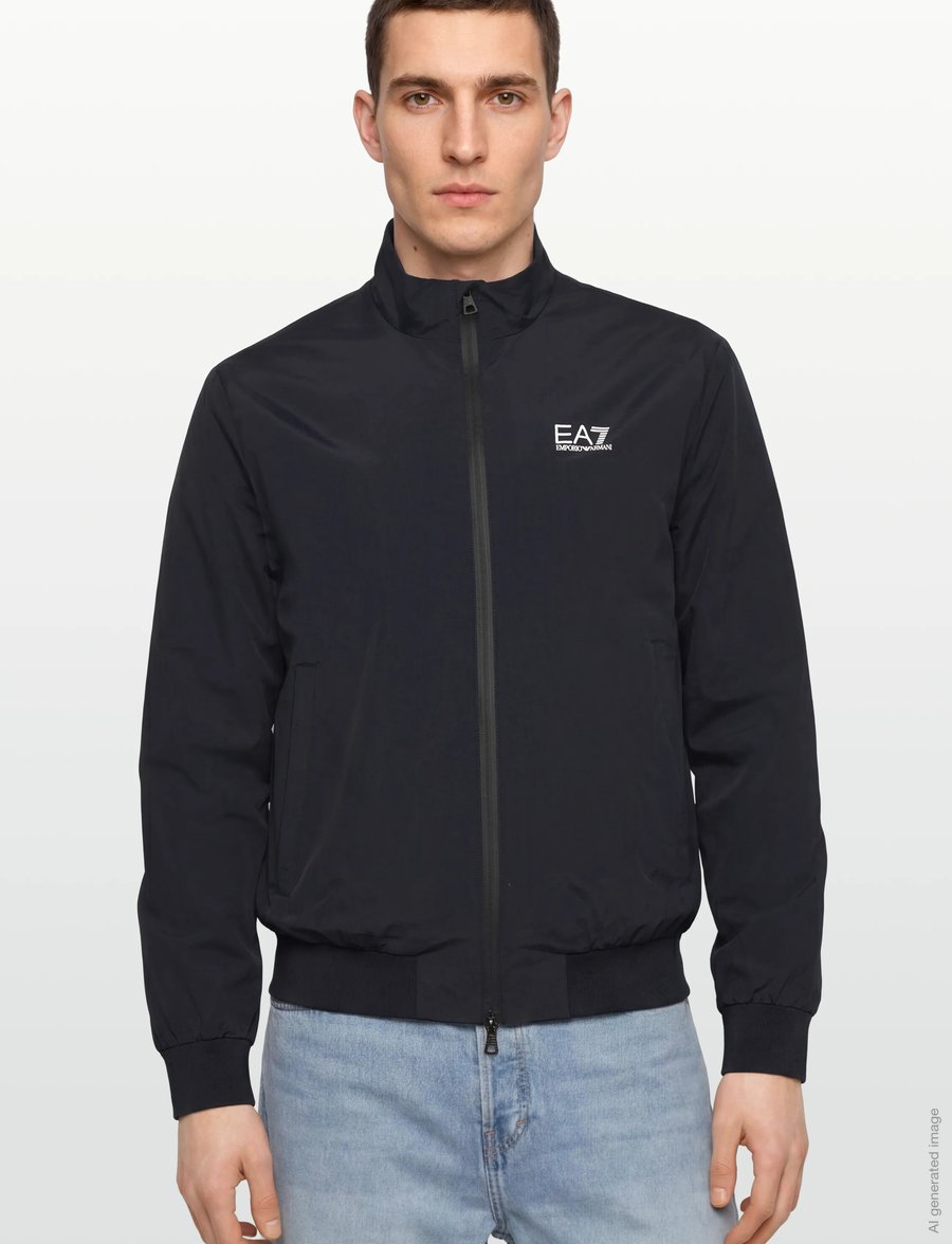 EA7 - BOMBER JACKET - frühlingsjacken - armani blue - 3