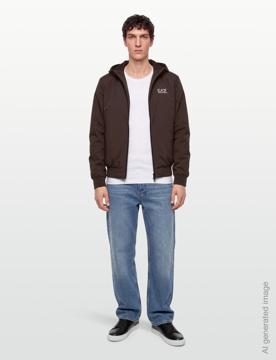EA7 - BOMBER JACKET - sügisjoped - mulch - 0