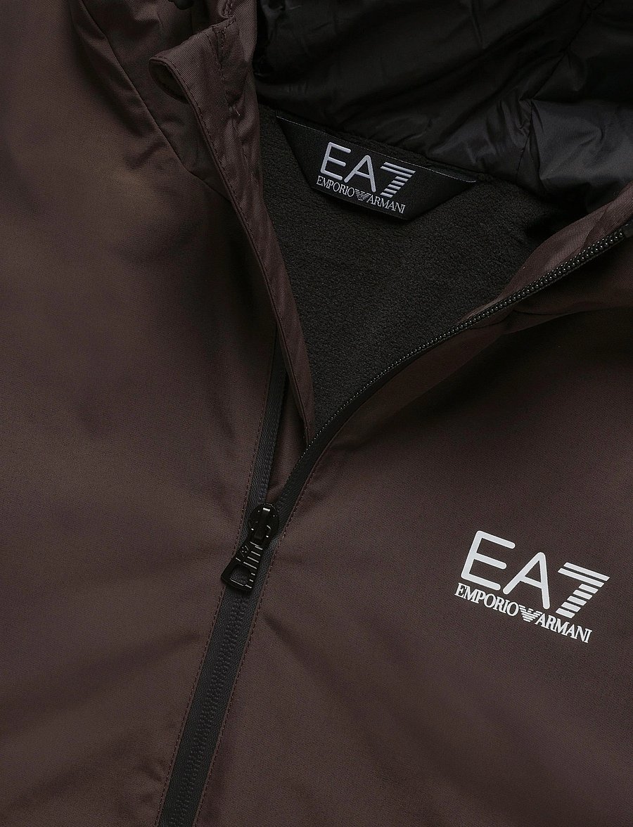 EA7 - BOMBER JACKET - fall jackets - mulch - 2
