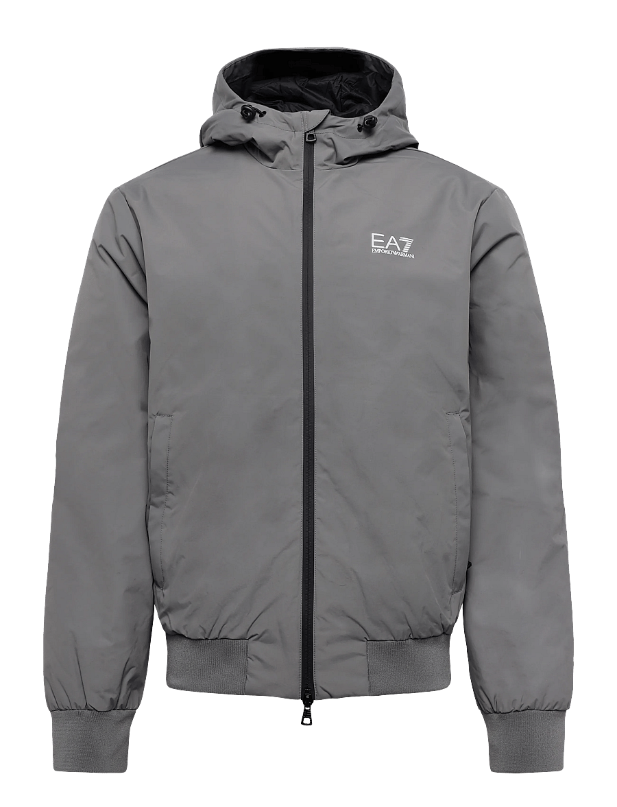 EA7 - BOMBER JACKET - herbstjacken - pewter - 0