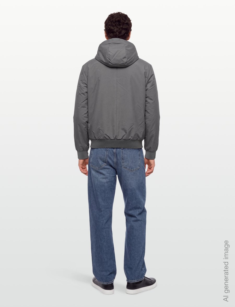 EA7 - BOMBER JACKET - sügisjoped - pewter - 4