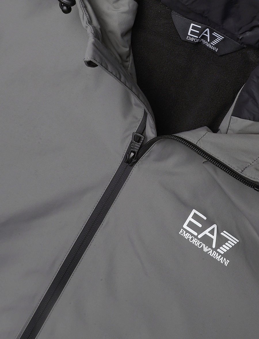 EA7 - BOMBER JACKET - herbstjacken - pewter - 2