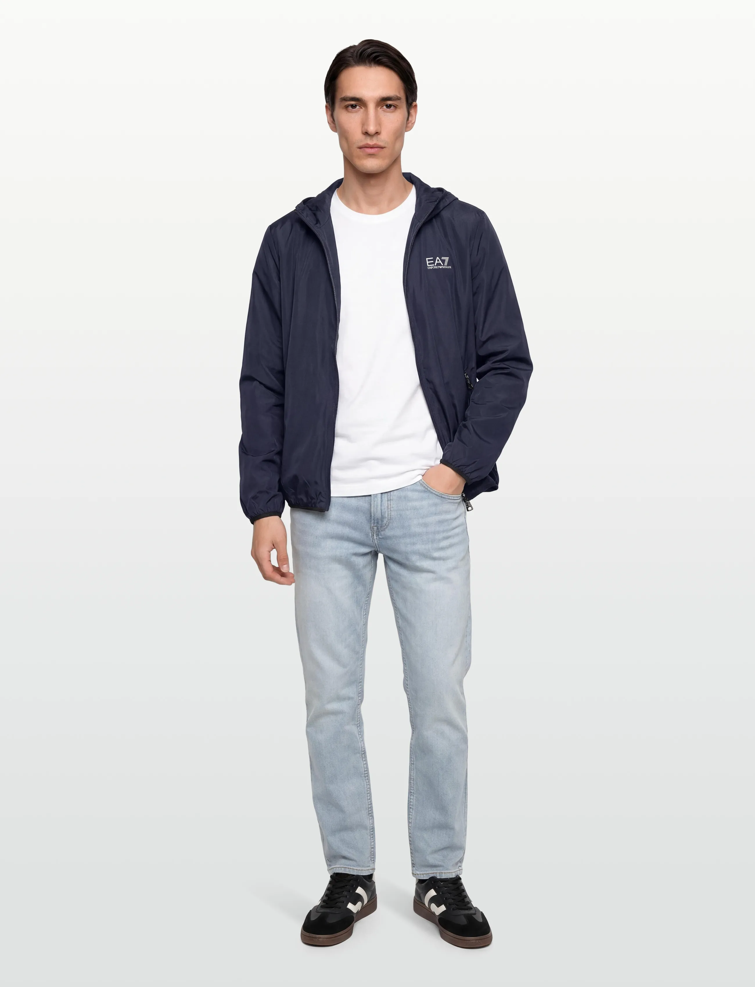 EA7 Bomber Jacket, 3XL, Navy, Jakker > Lette Jakker, Herre