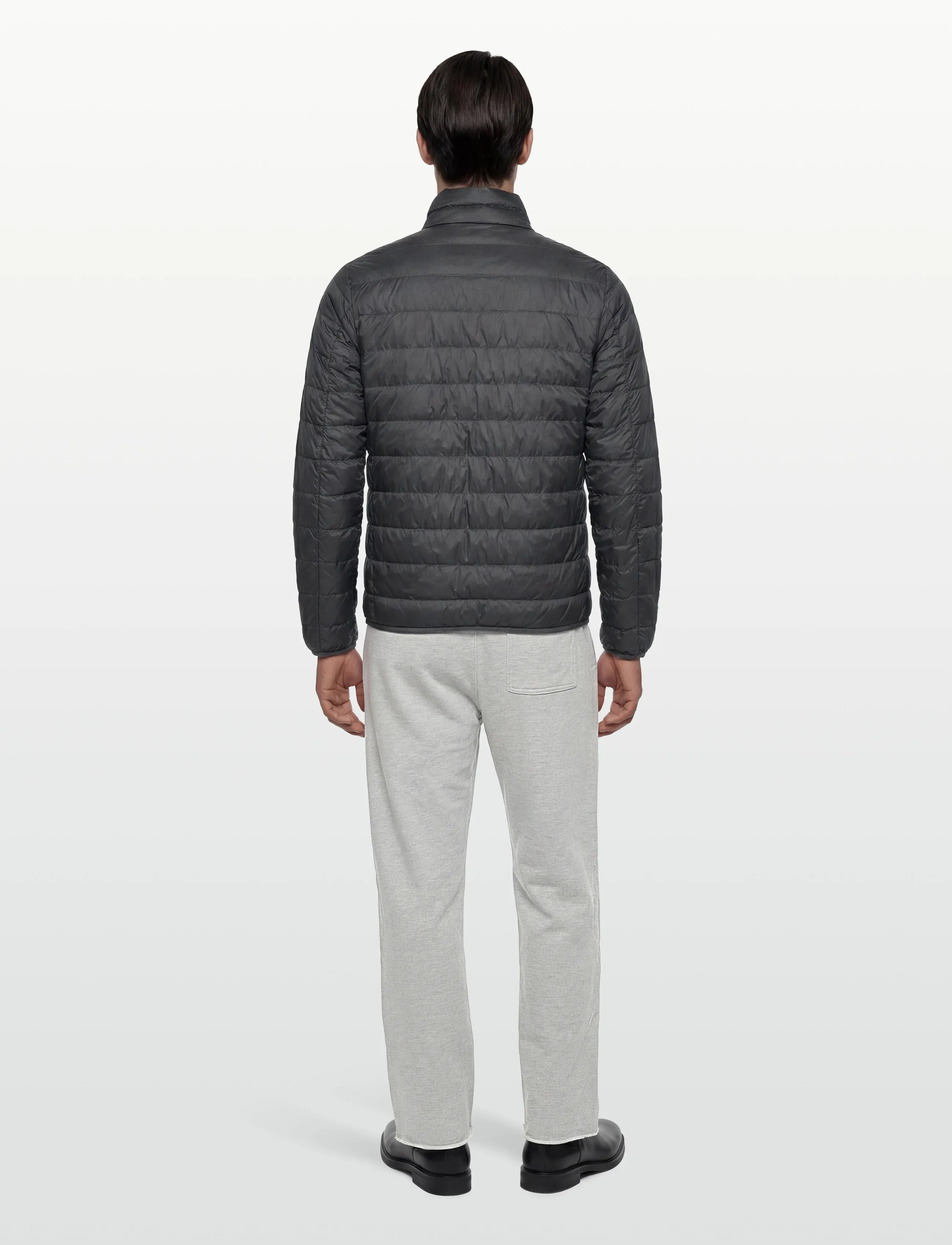 EA7 - DOWN JACKET - winterjacken - asphalt - 4