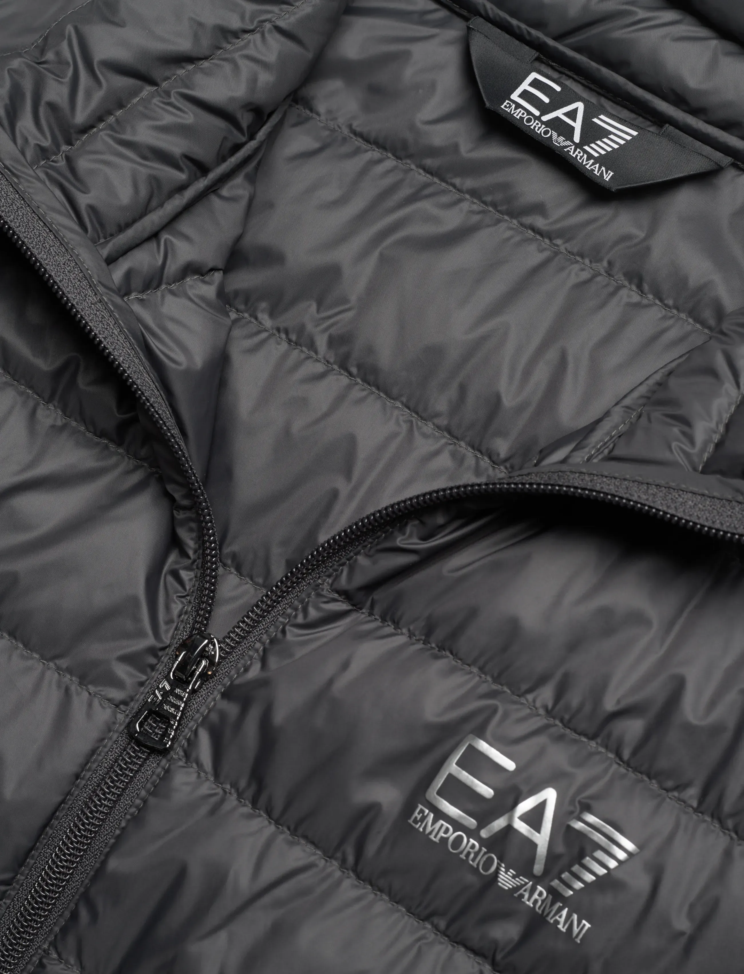 EA7 - DOWN JACKET - winterjacken - asphalt - 5