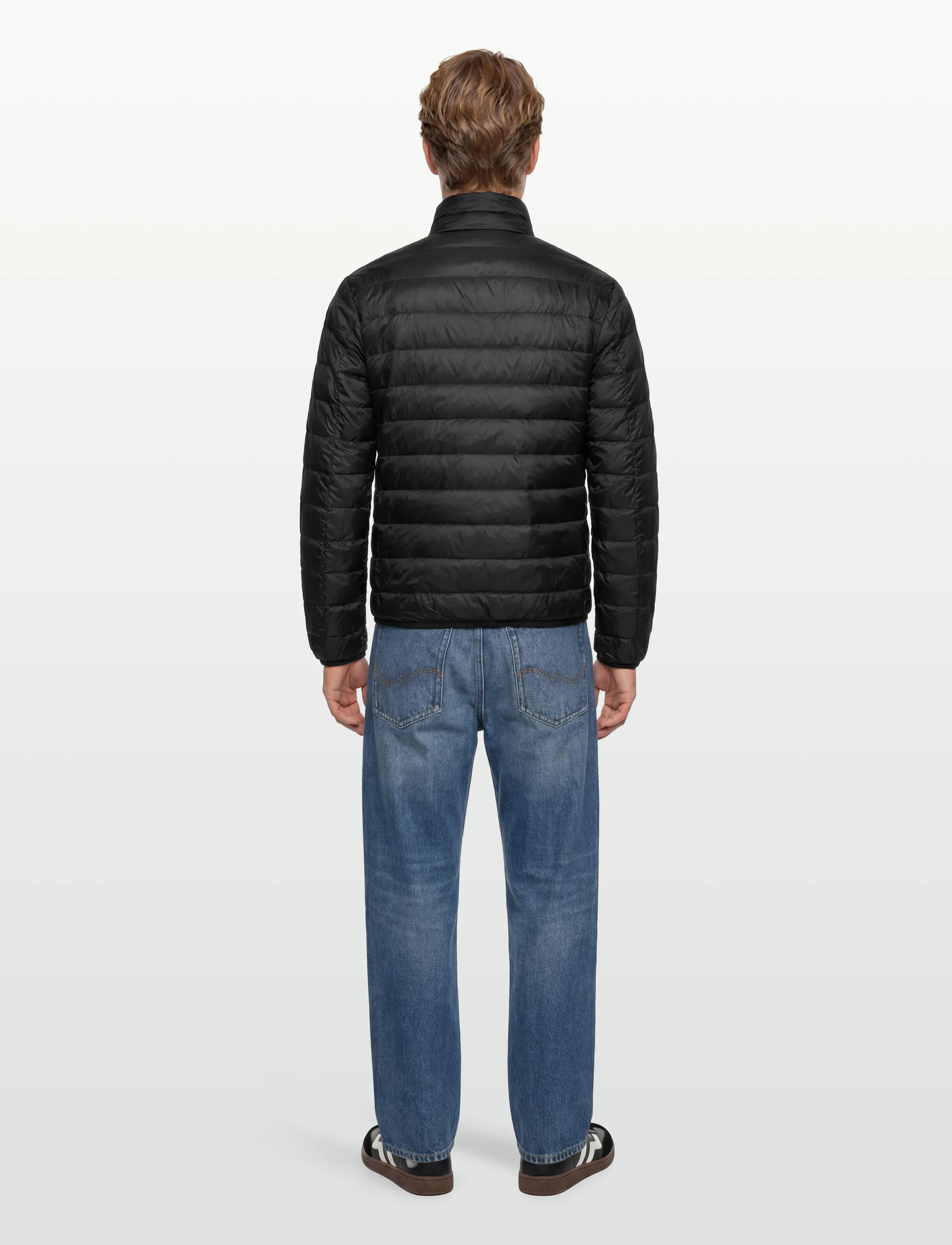 EA7 - DOWN JACKET - pavasara jakas - black - 4