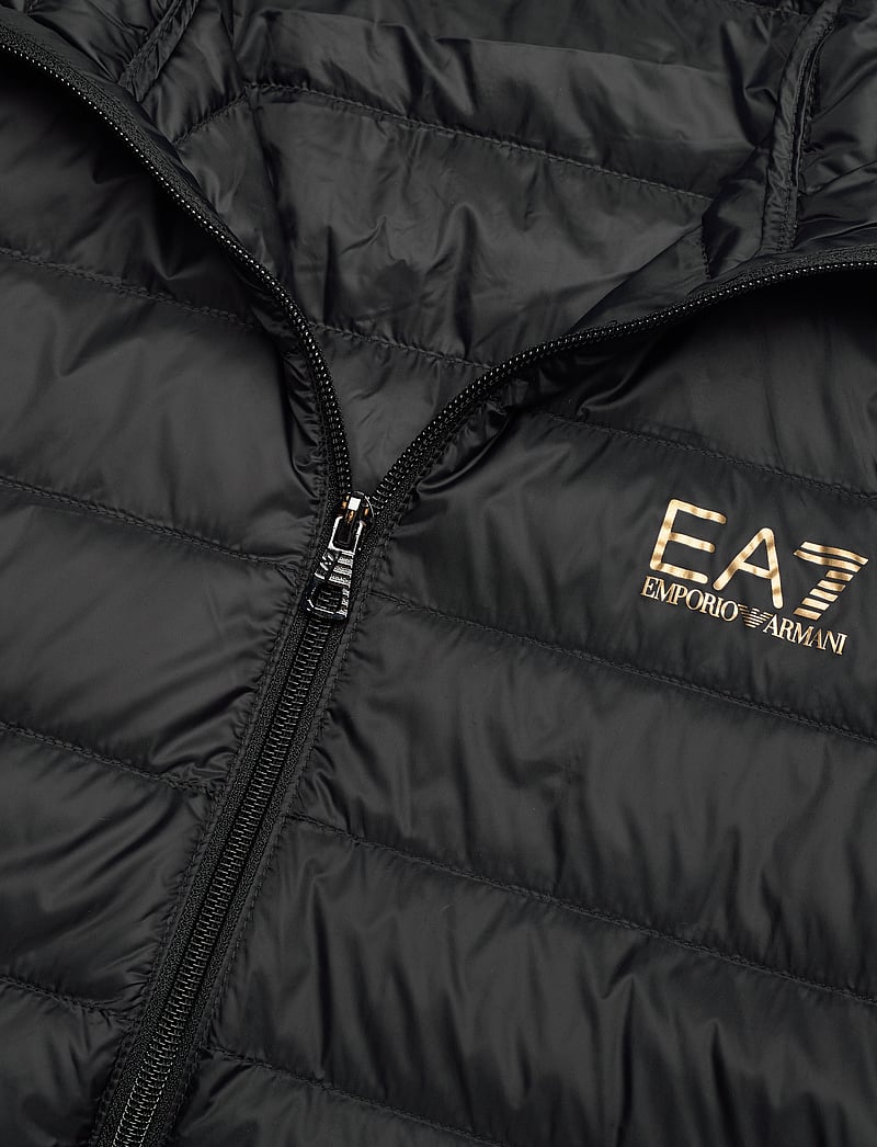 EA7 - DOWN JACKET - höstjackor - black - 2