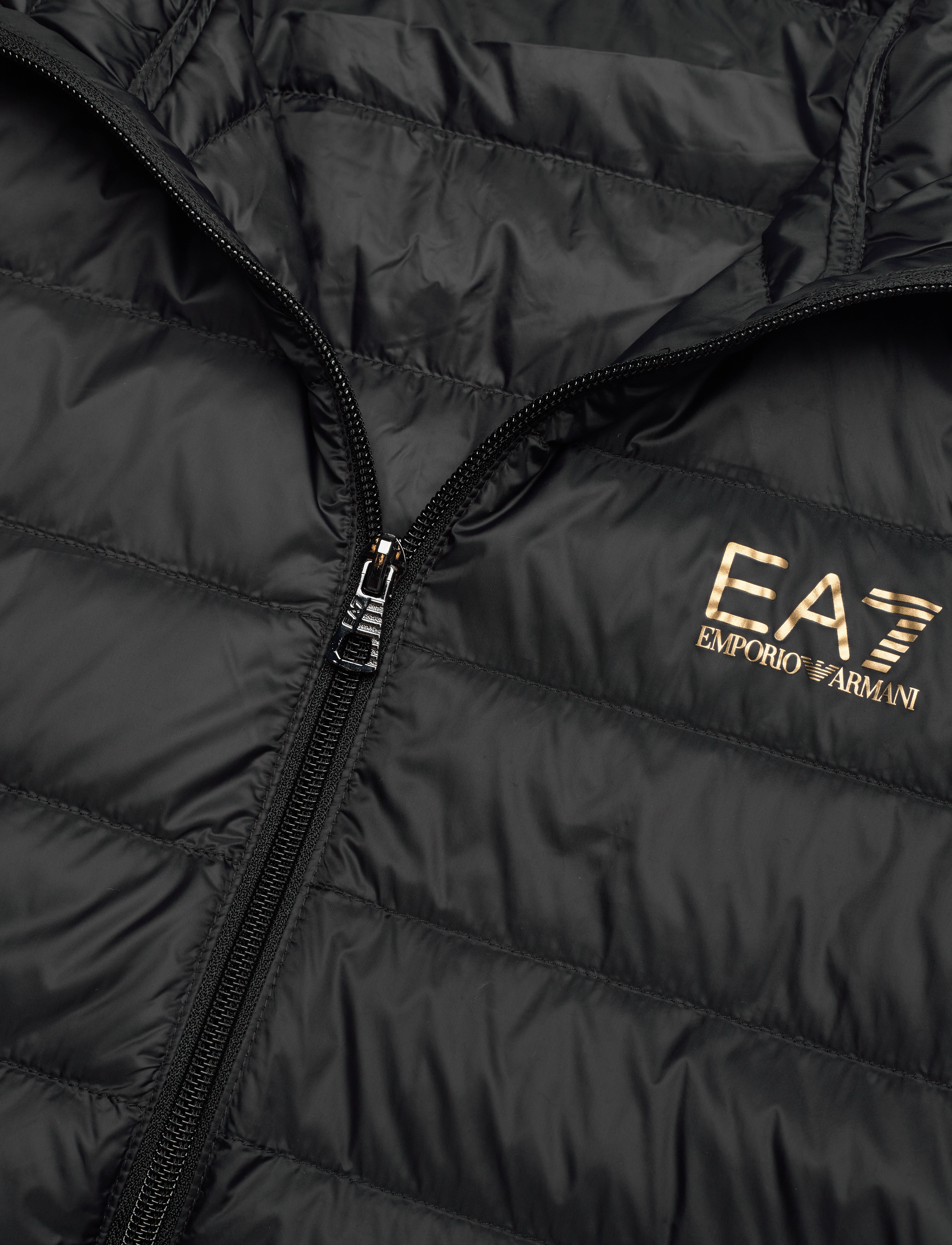 EA7 - DOWN JACKET - vinterjackor - black - 2