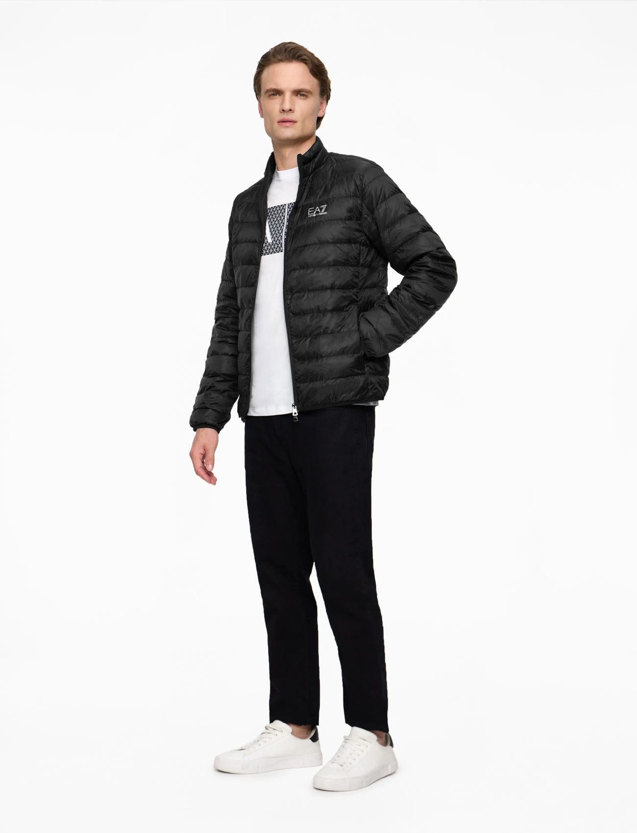 EA7 - DOWN JACKET - tunna jackor - black - 1