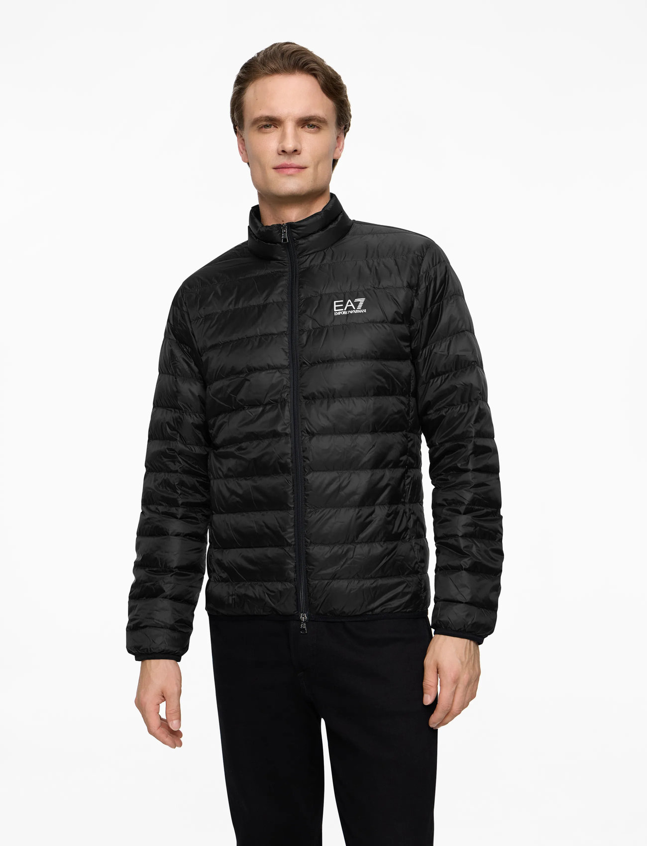 EA7 - DOWN JACKET - tunna jackor - black - 2