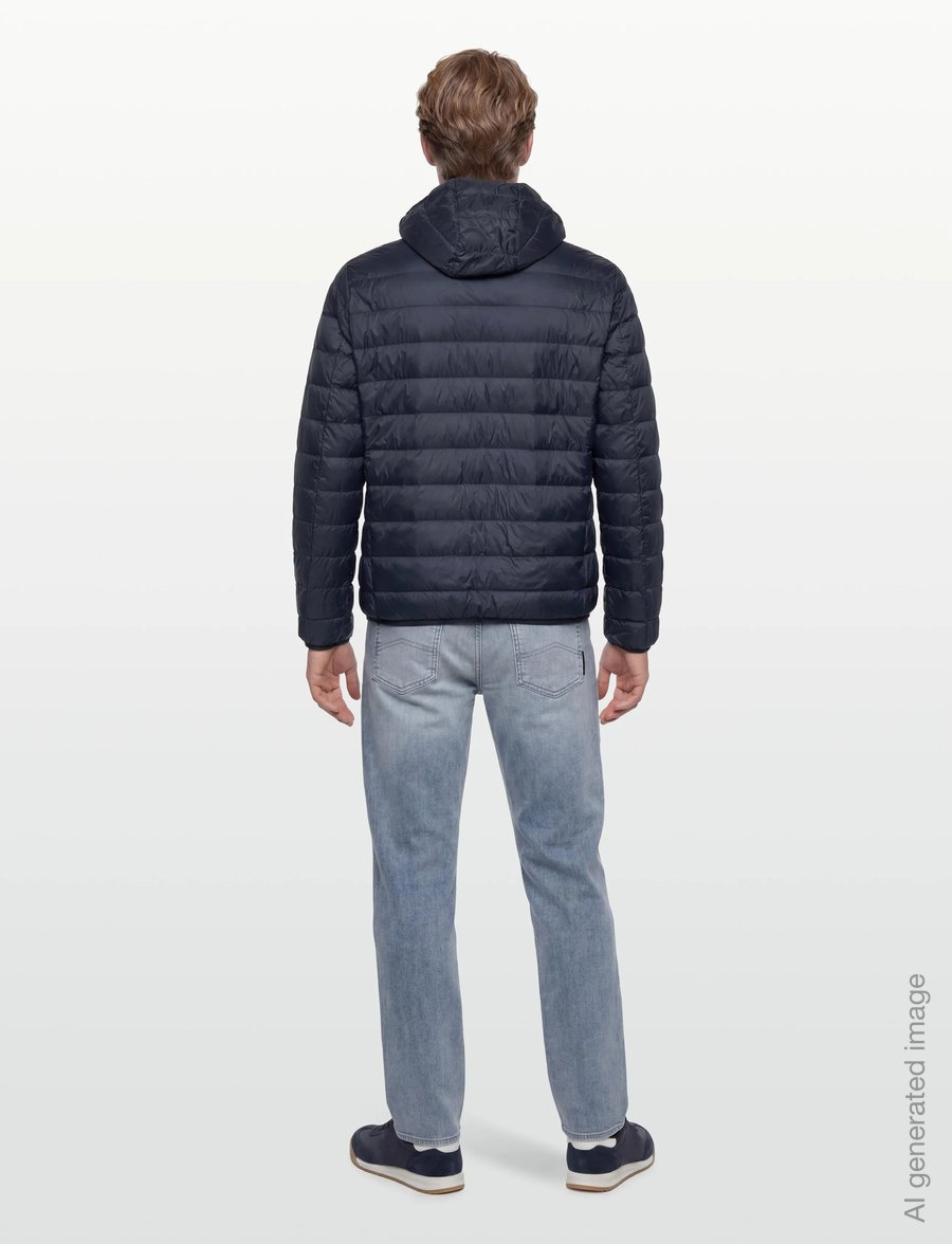 EA7 - DOWN JACKET - fall jackets - armani blue - 4