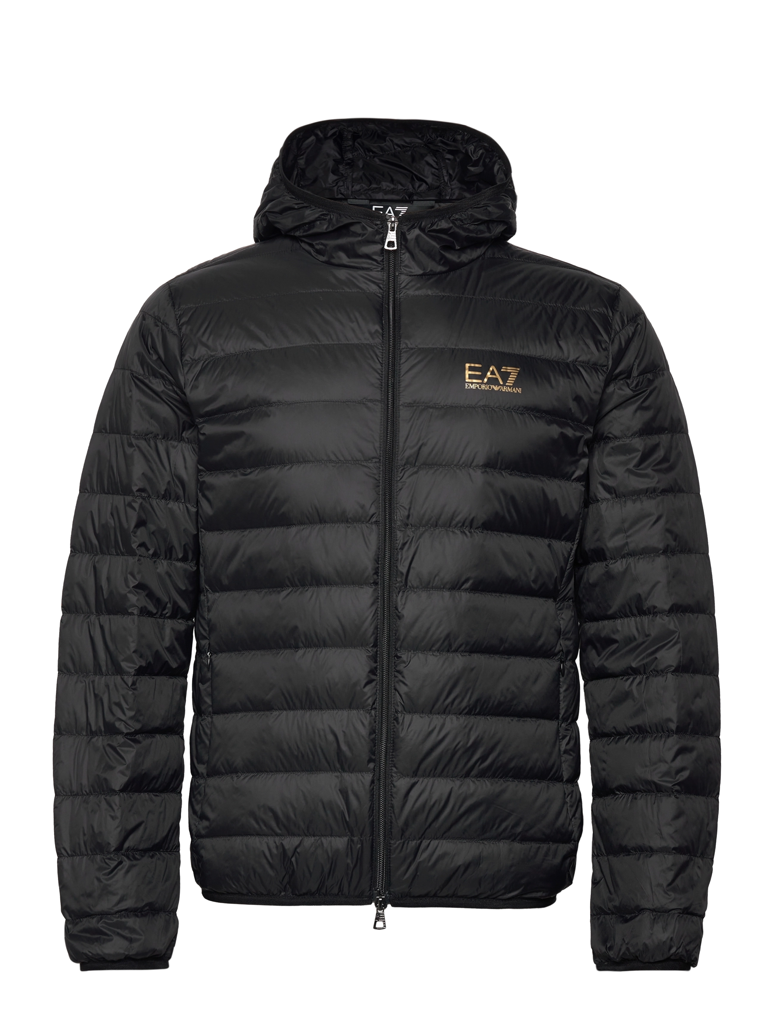 EA7 - DOWN JACKET - vinterjakker - black - 0