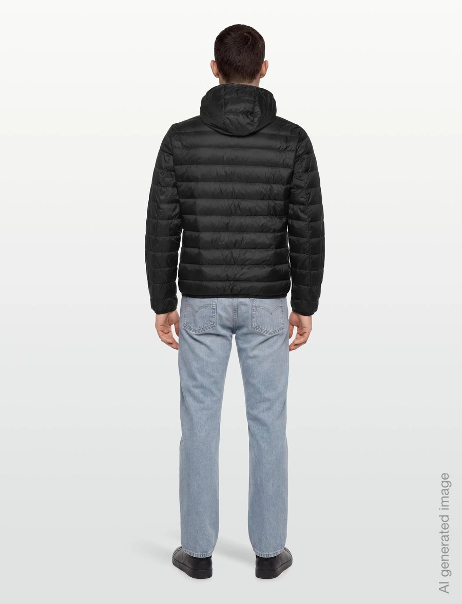 EA7 - DOWN JACKET - herbstjacken - black - 4
