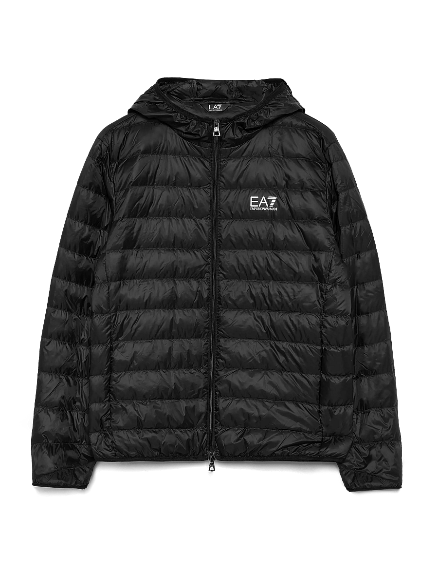 EA7 - DOWN JACKET - höstjackor - black - 2