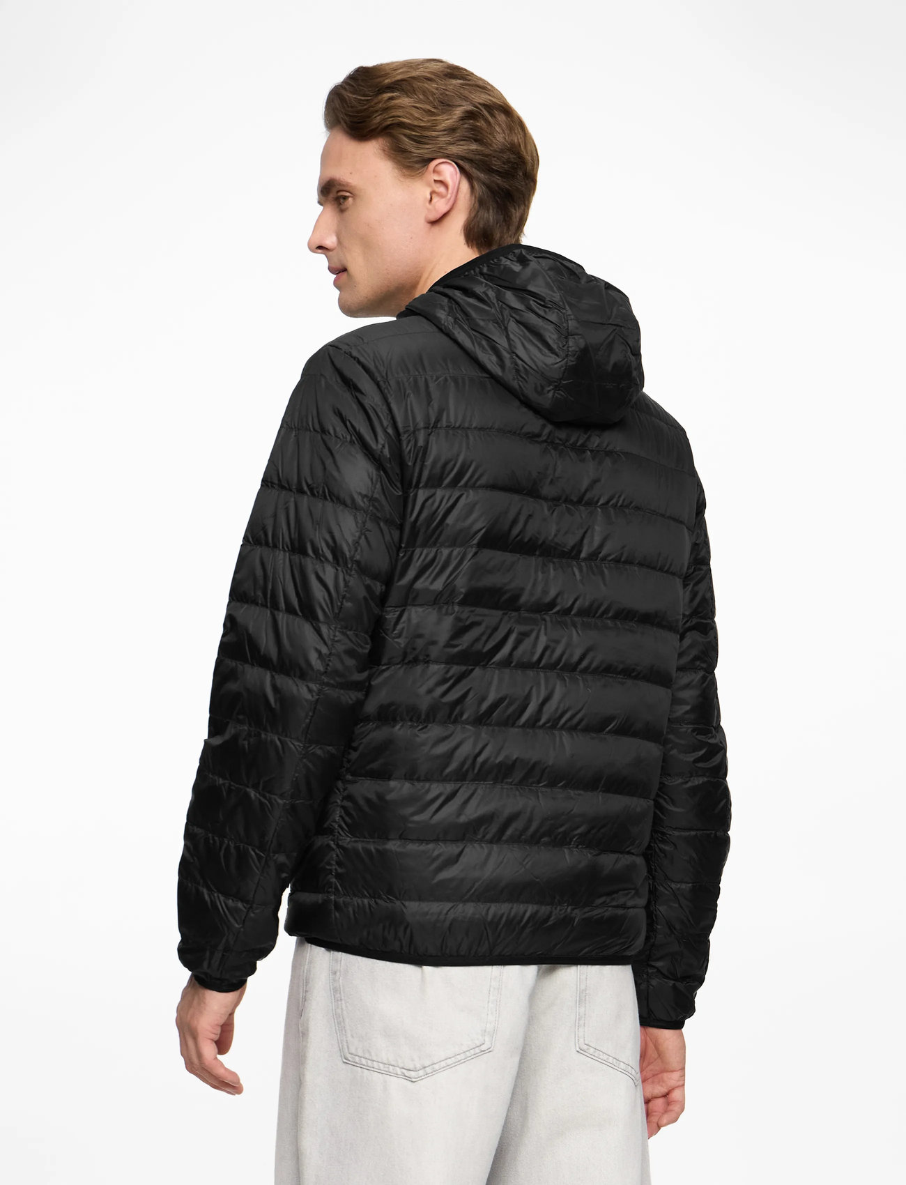 EA7 - DOWN JACKET - sügisjakid - black - 4
