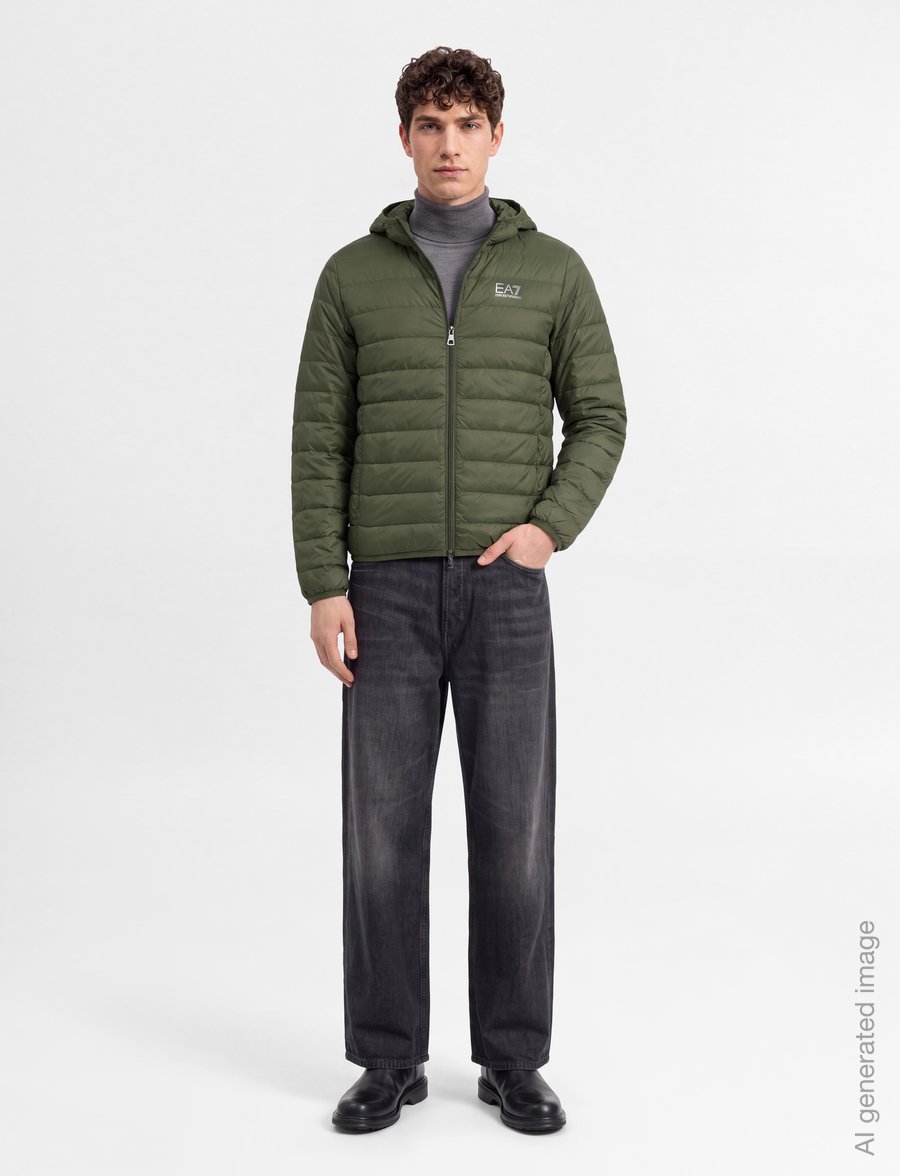EA7 - DOWN JACKET - herbstjacken - kalamata - 0