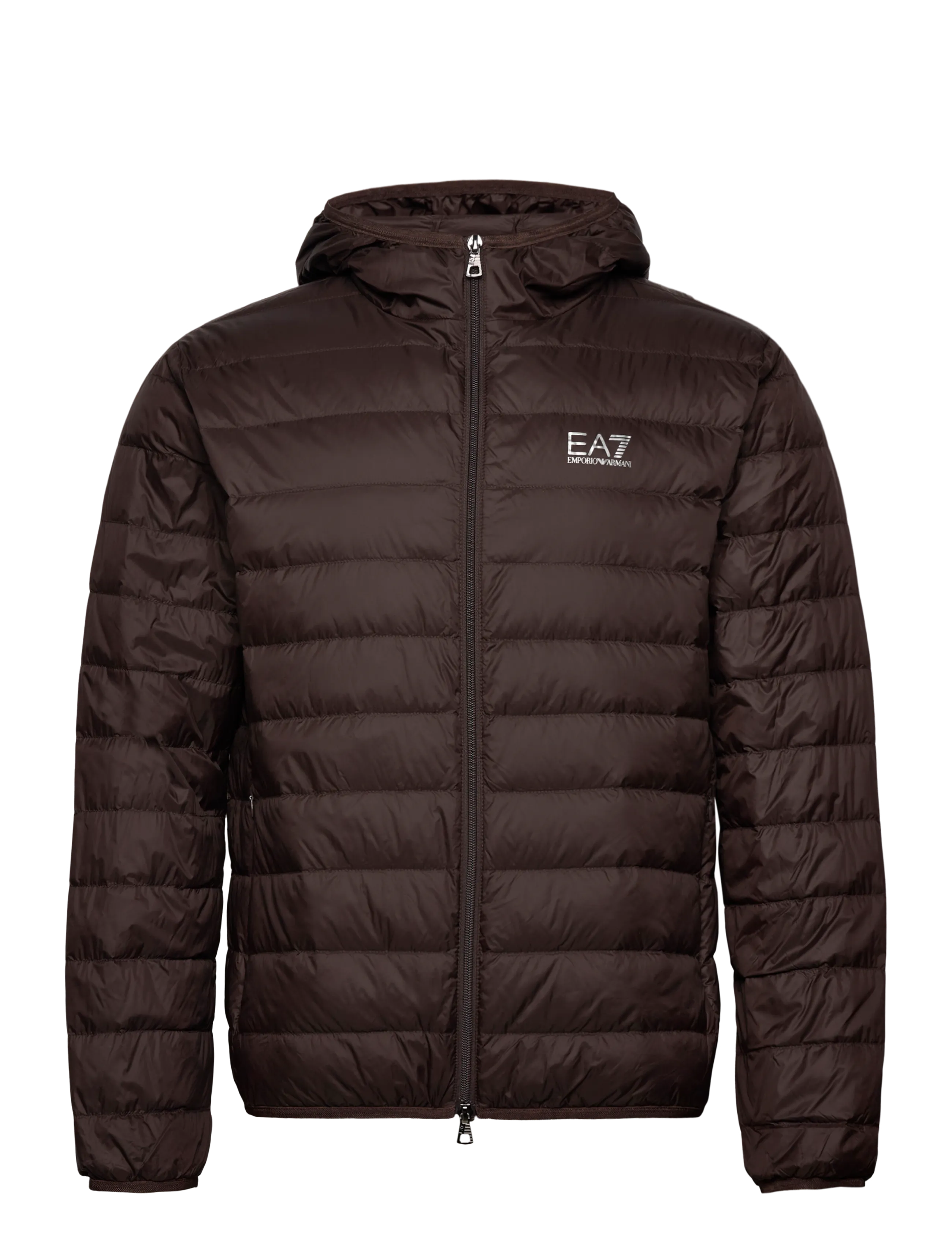 EA7 DOWN JACKET - Höstjackor - MULCH / brown