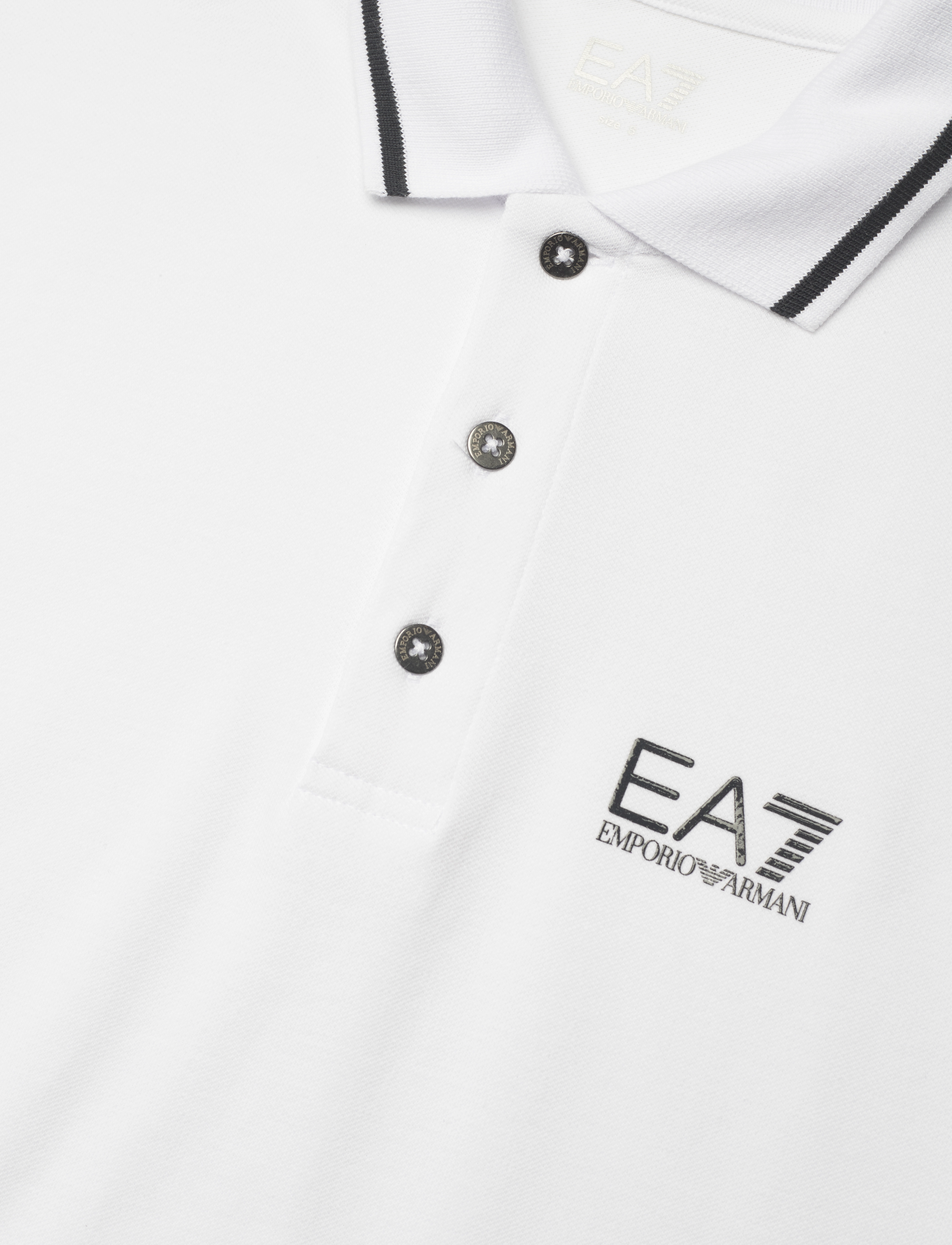 EA7 - POLO - white - 2