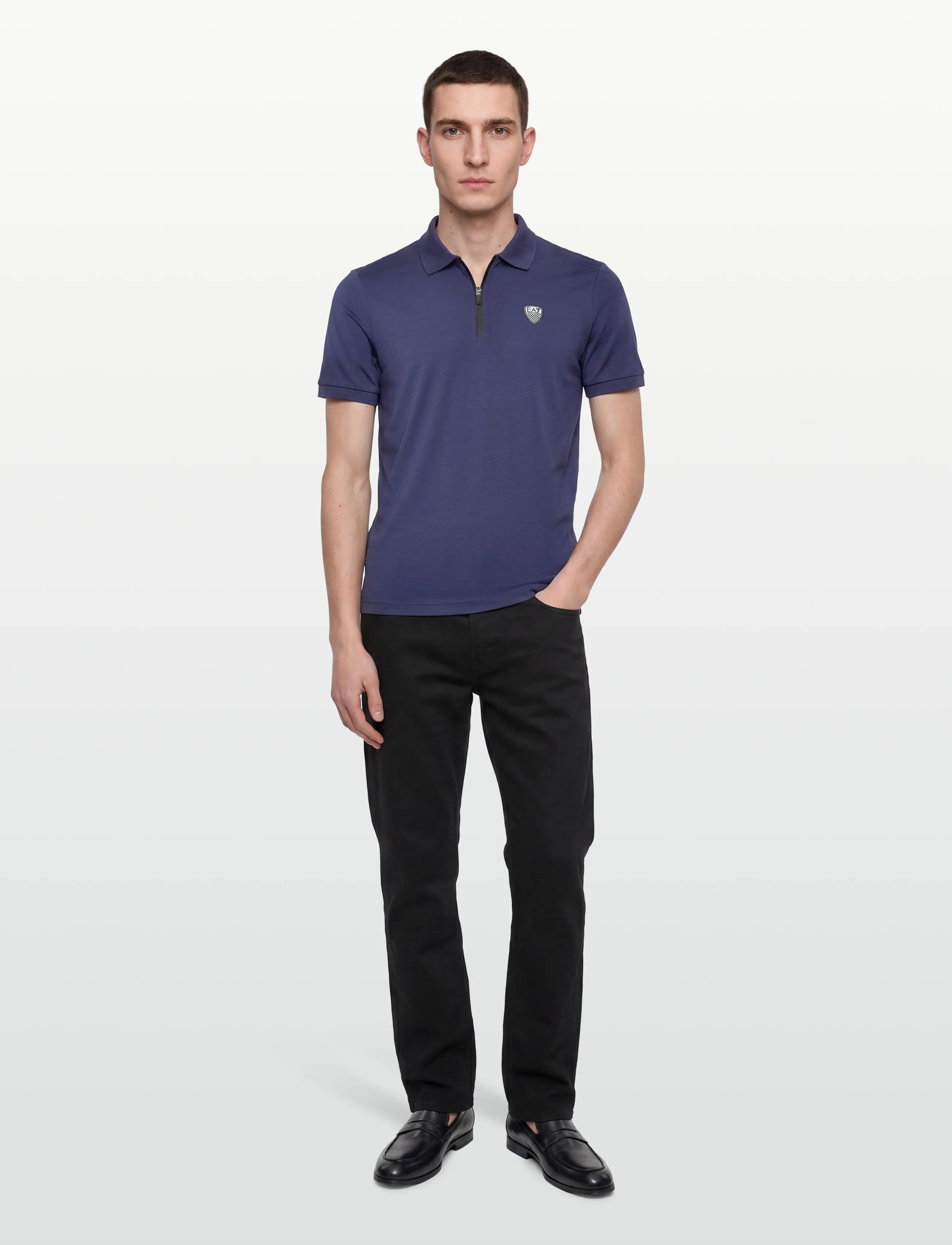 EA7 - POLO SHIRT - short-sleeved polos - deep cobalt - 0